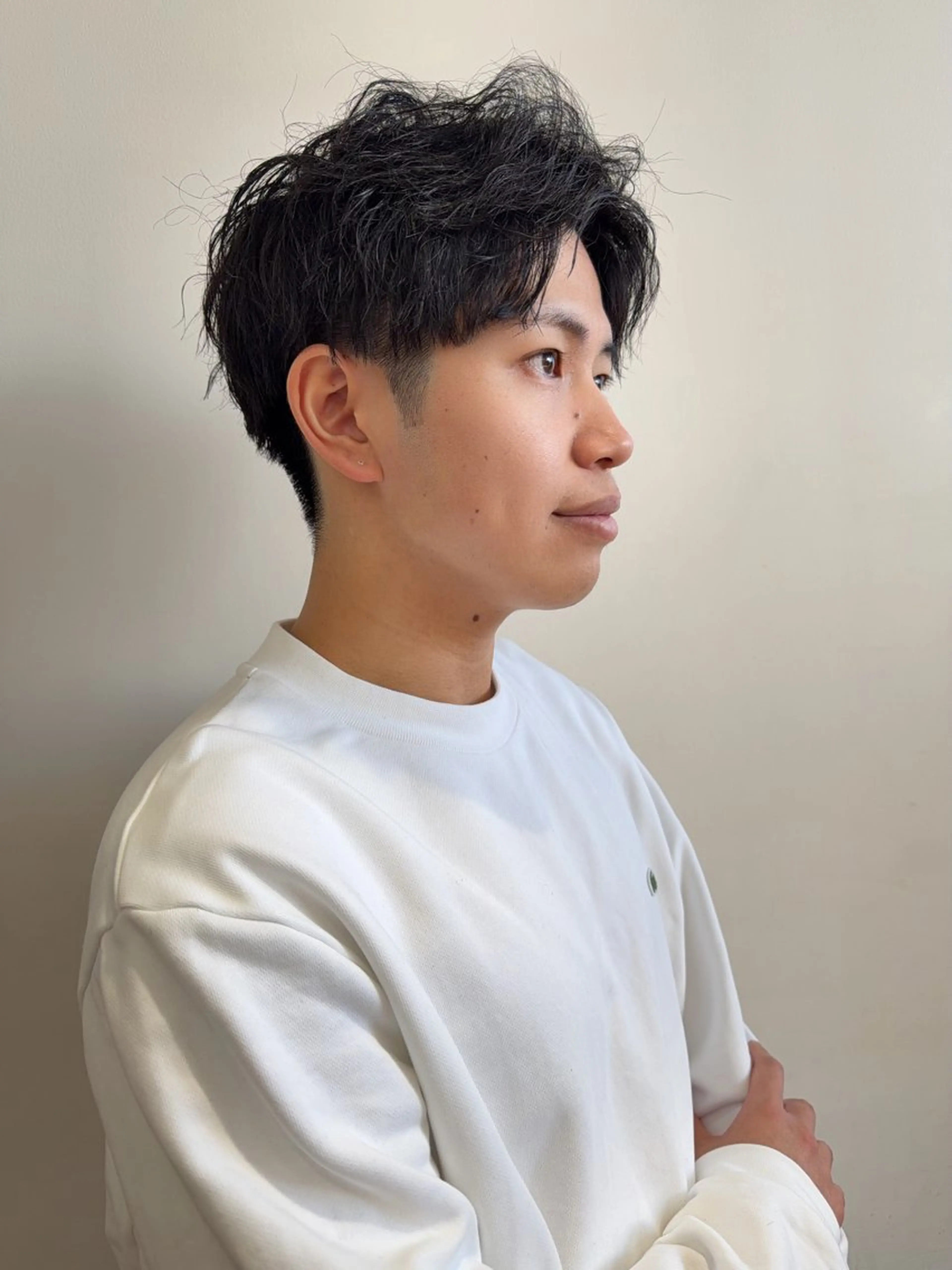 ショート パーマ 小平 琳のヘアスタイル