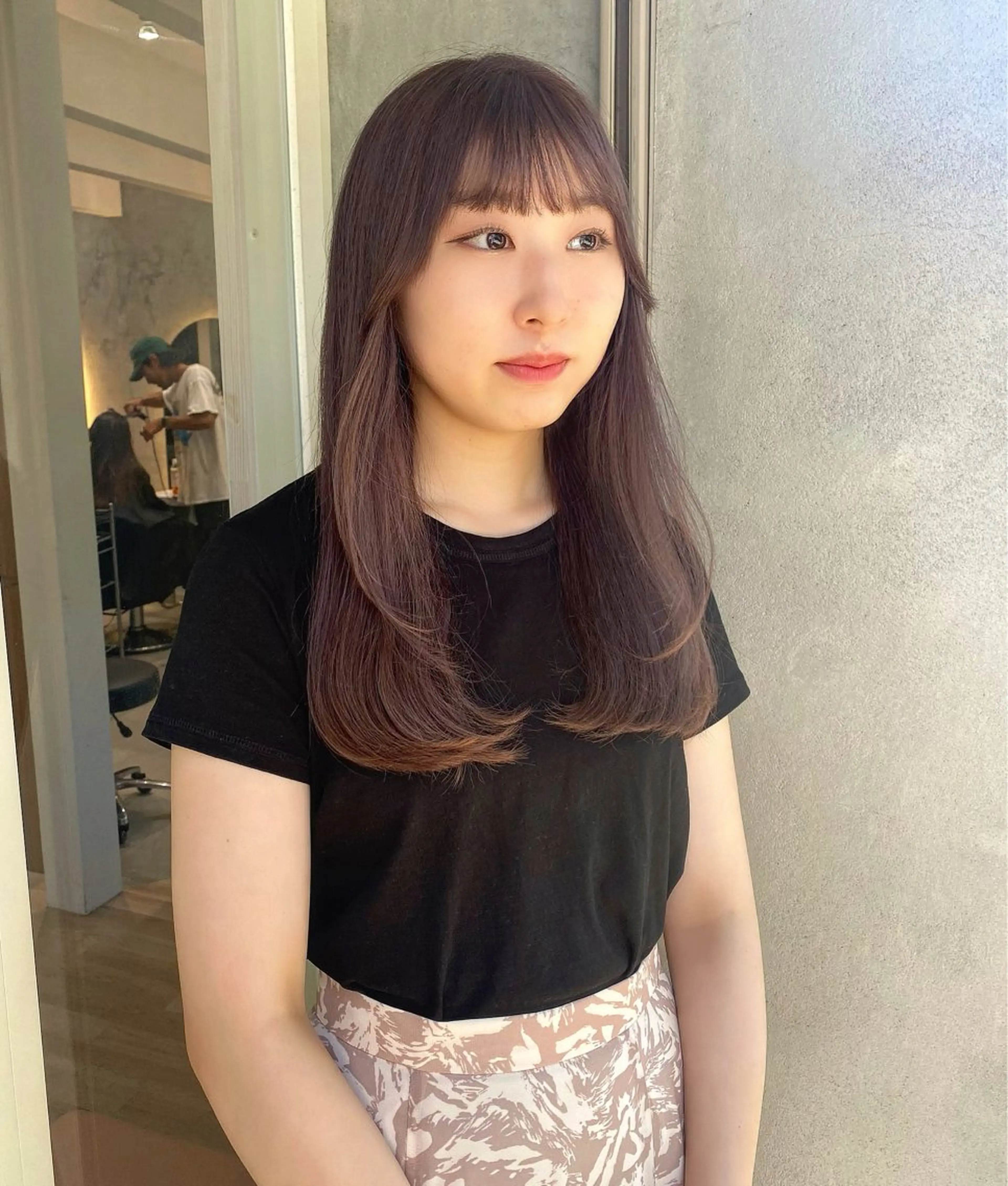 ロング カラー トリートメント SHICENEケイ レイヤーカット🦋のヘアスタイル