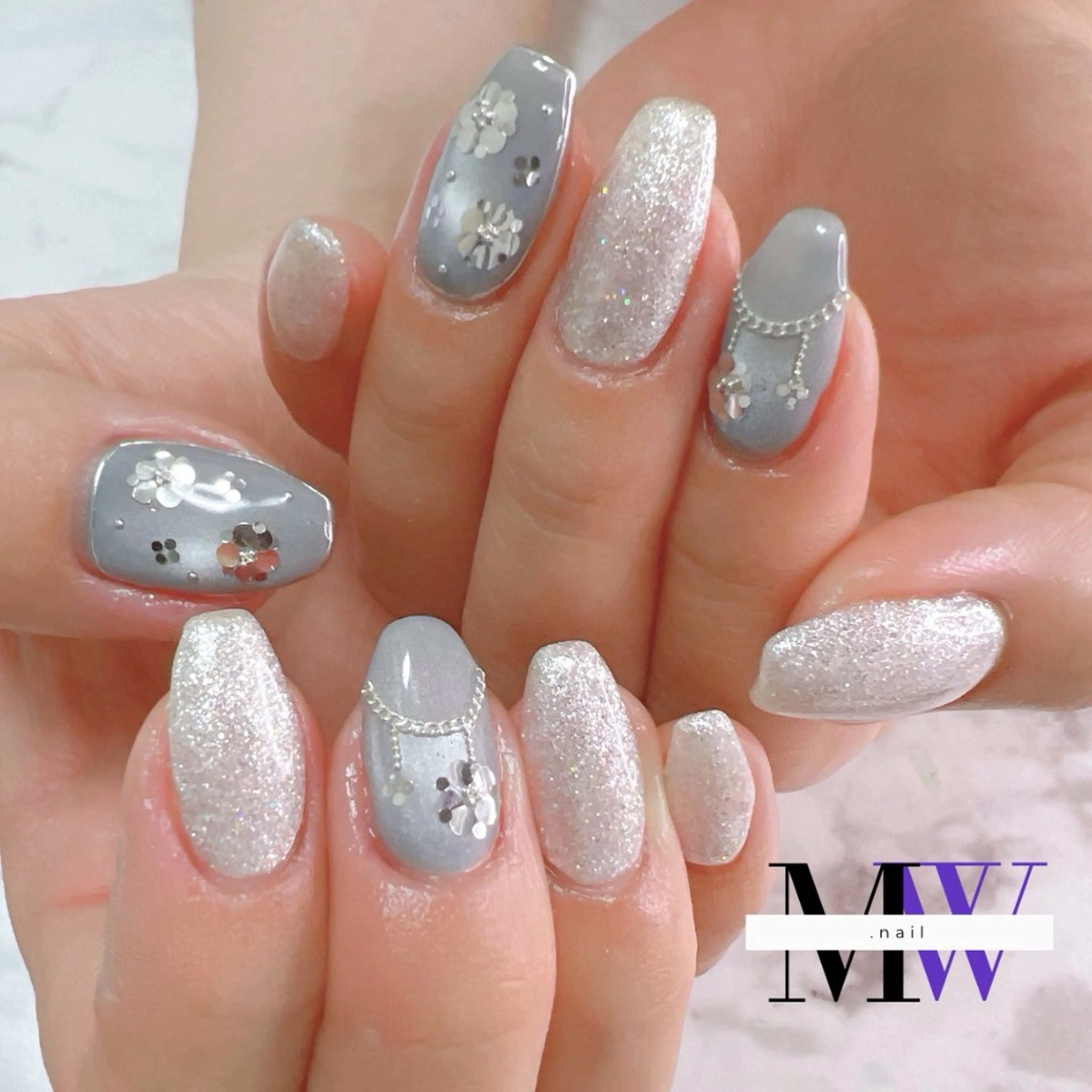 ネイル アートネイル ハンドネイル MW .nailのネイルデザイン