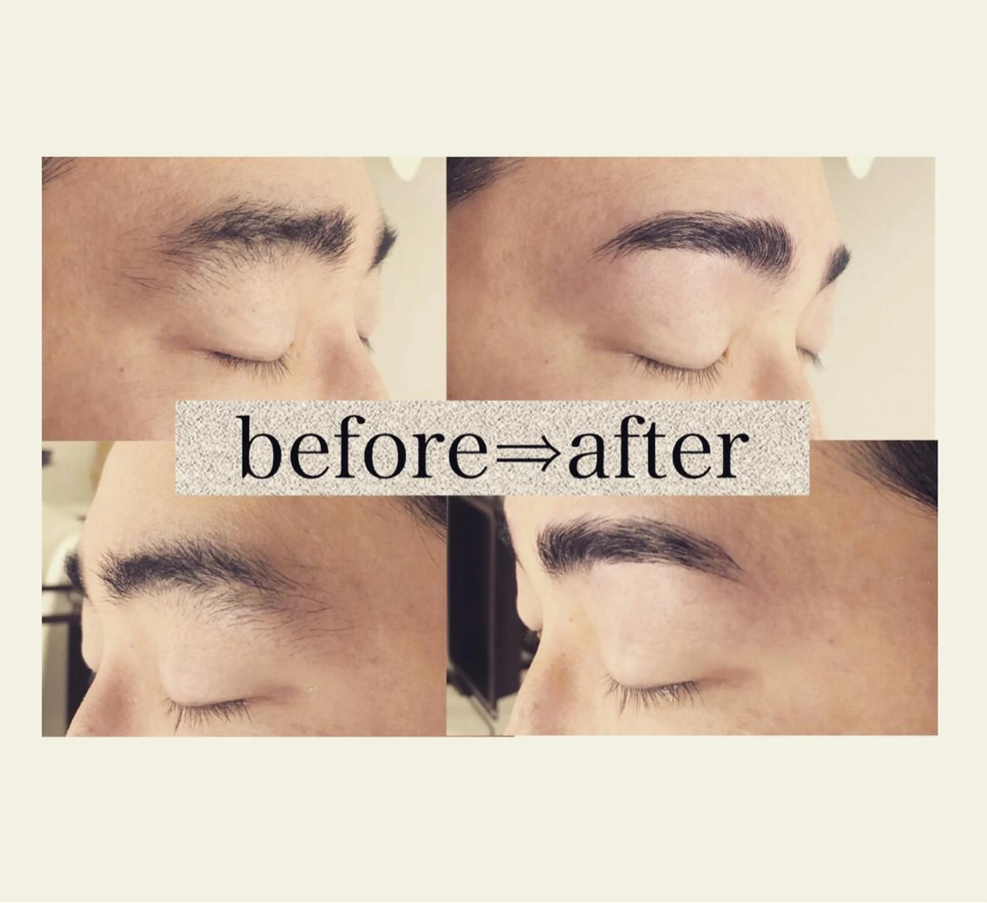 アイブロウ 眉毛ワックス脱毛 Lino me 島谷夢奈のエステ・リラクイメージ