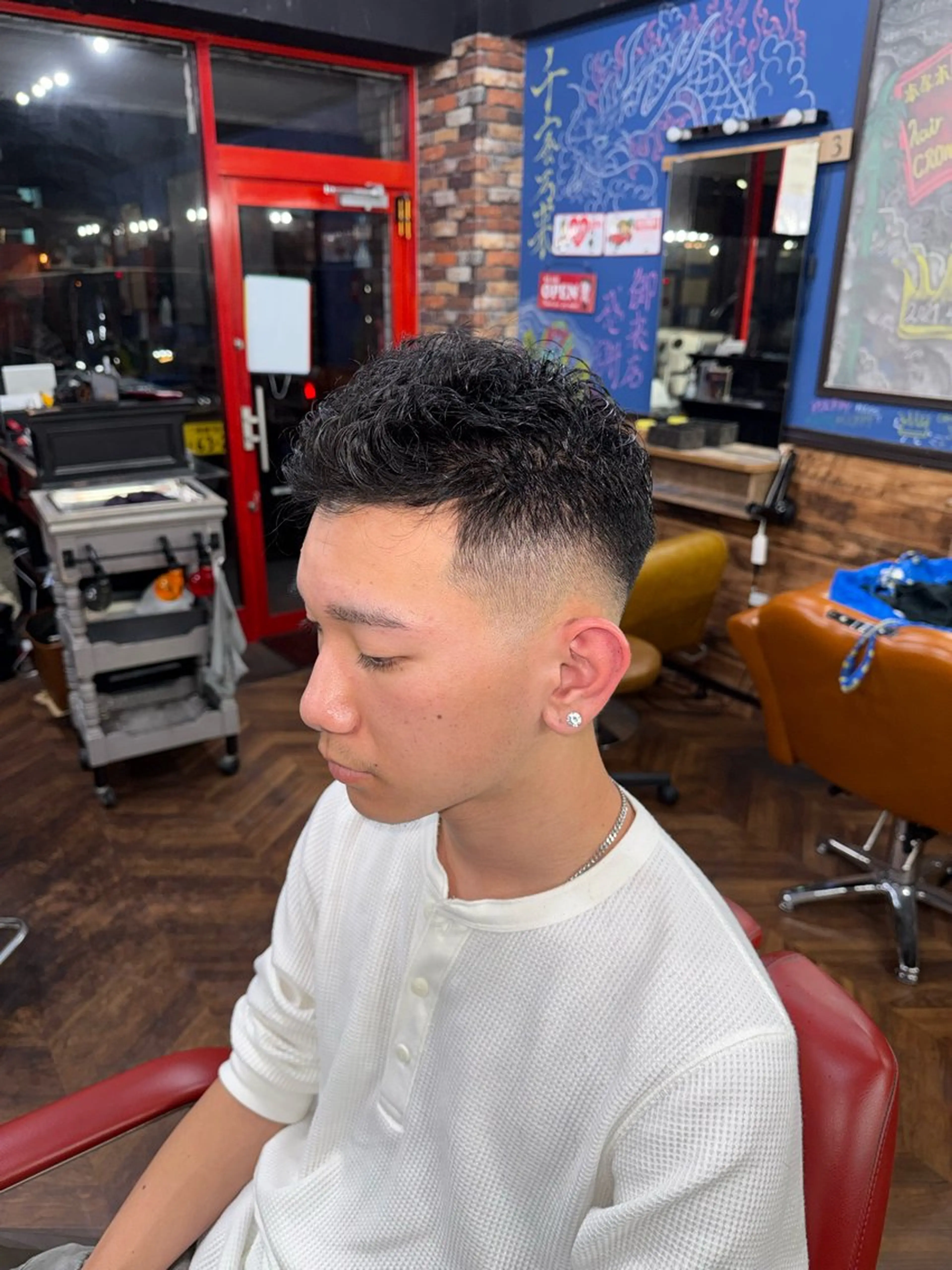 フェードカットメンテの写真