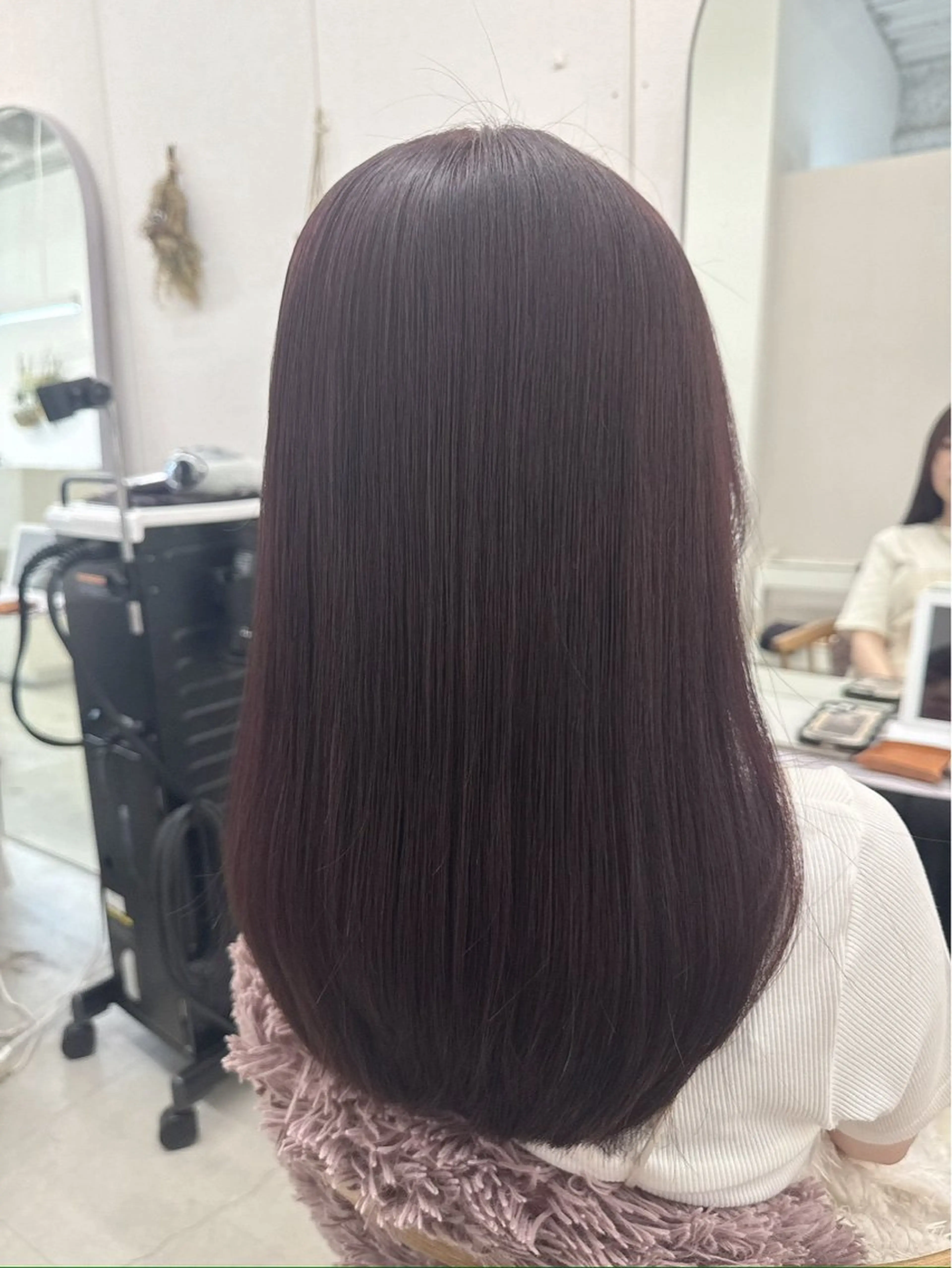 ロング カラー ヘアカラー 💐花屋併設💐 宮園　雛羽のヘアスタイル