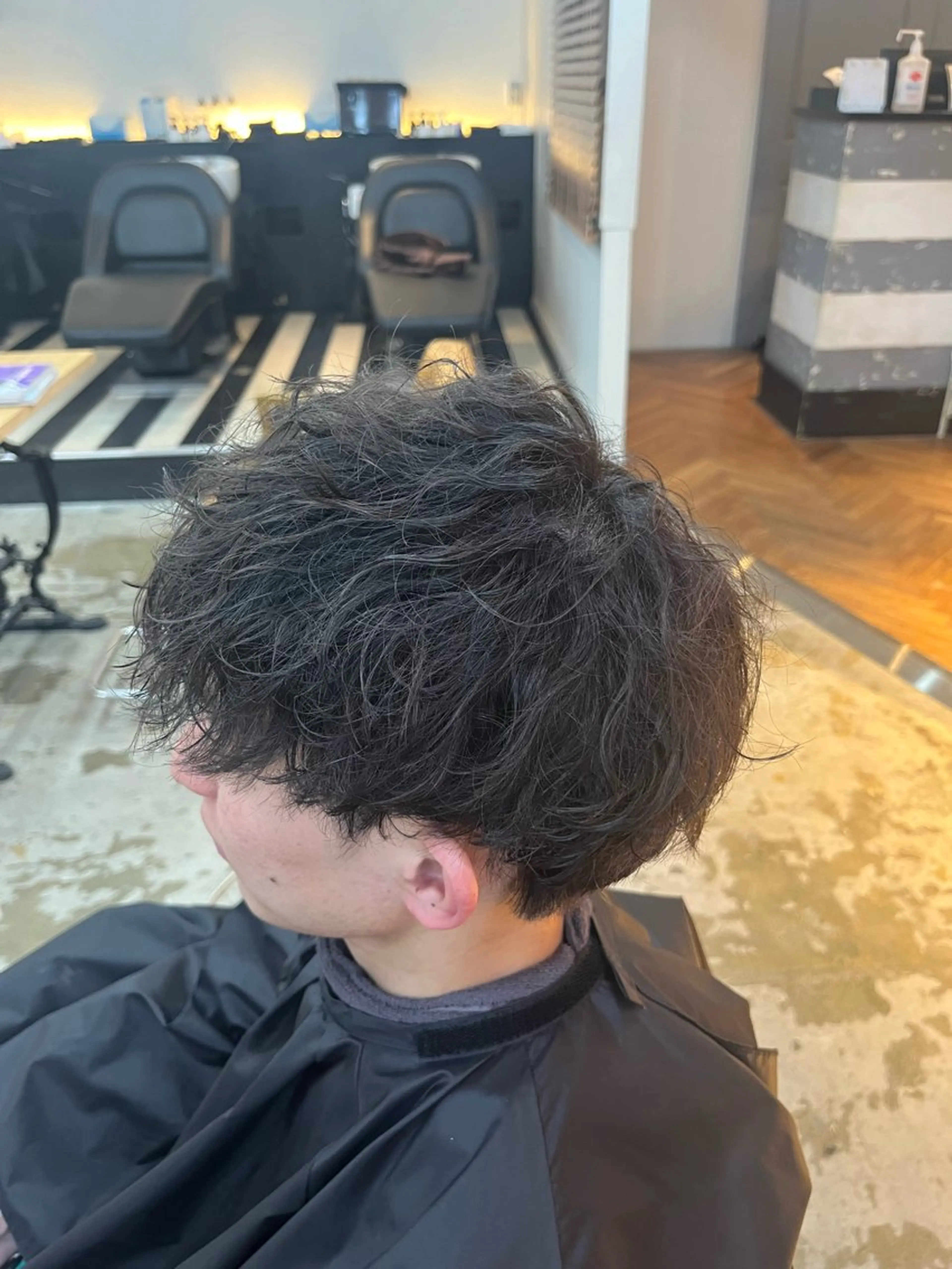 パーマ メンズ メンズハイライト メンズパーマ スペインカール スパイキーショート メンズツイストパーマ カット パーマ 💇メンズパーマ💇 木村賢司のヘアスタイル