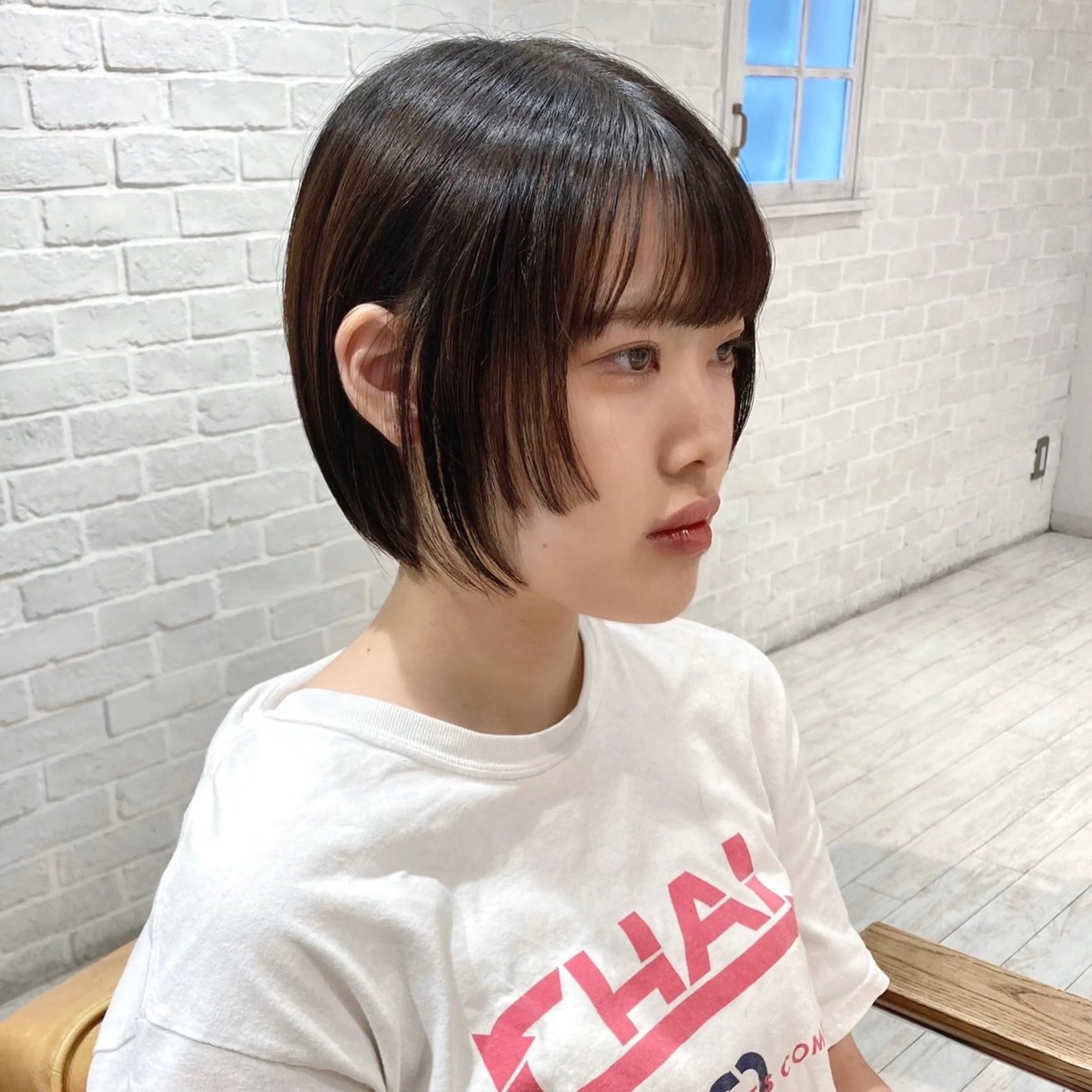 ショート カット トリートメント レイヤー/メンズ 竹田凪儀のヘアスタイル