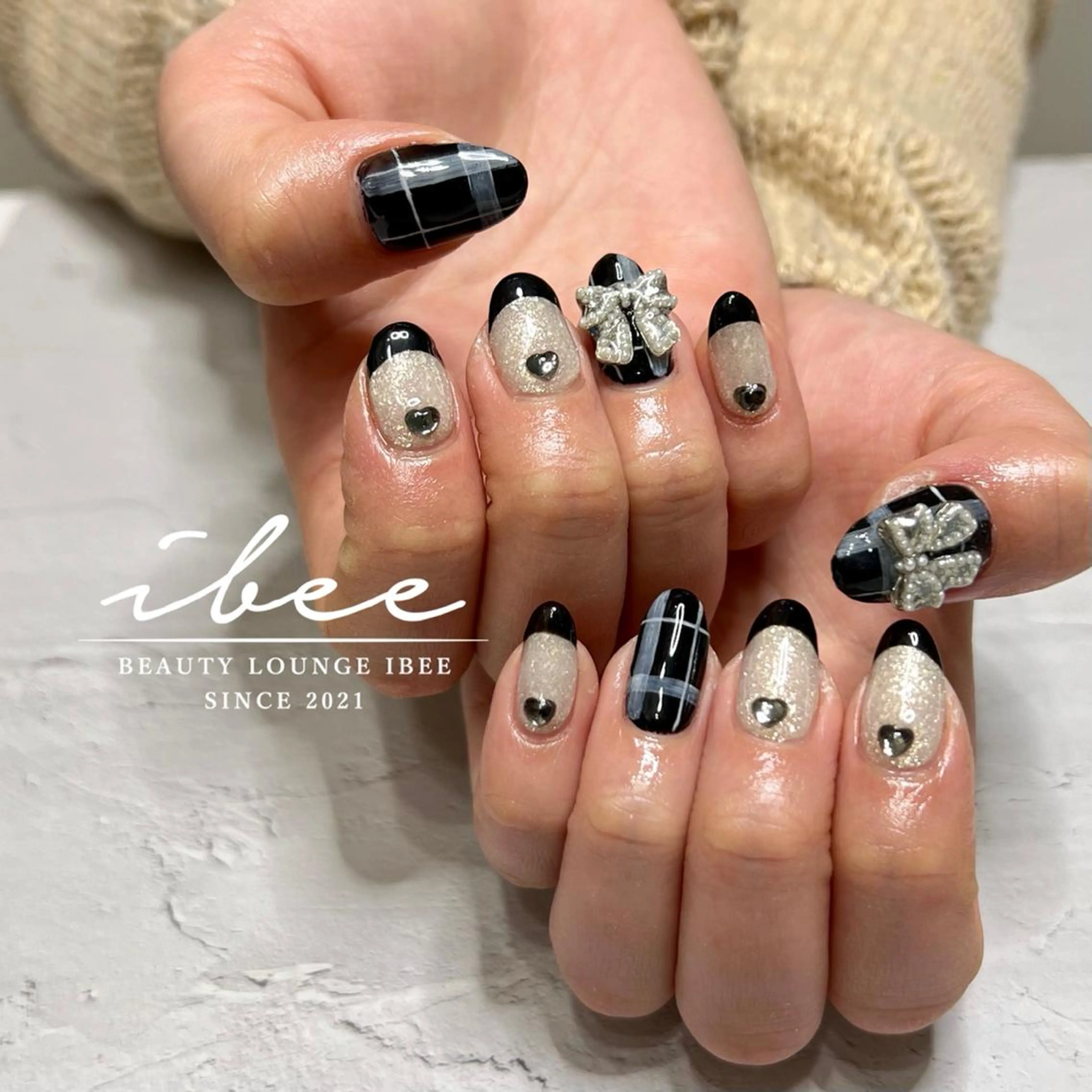 ネイル ハンドネイル ibee nail 🤍yumiのネイルデザイン