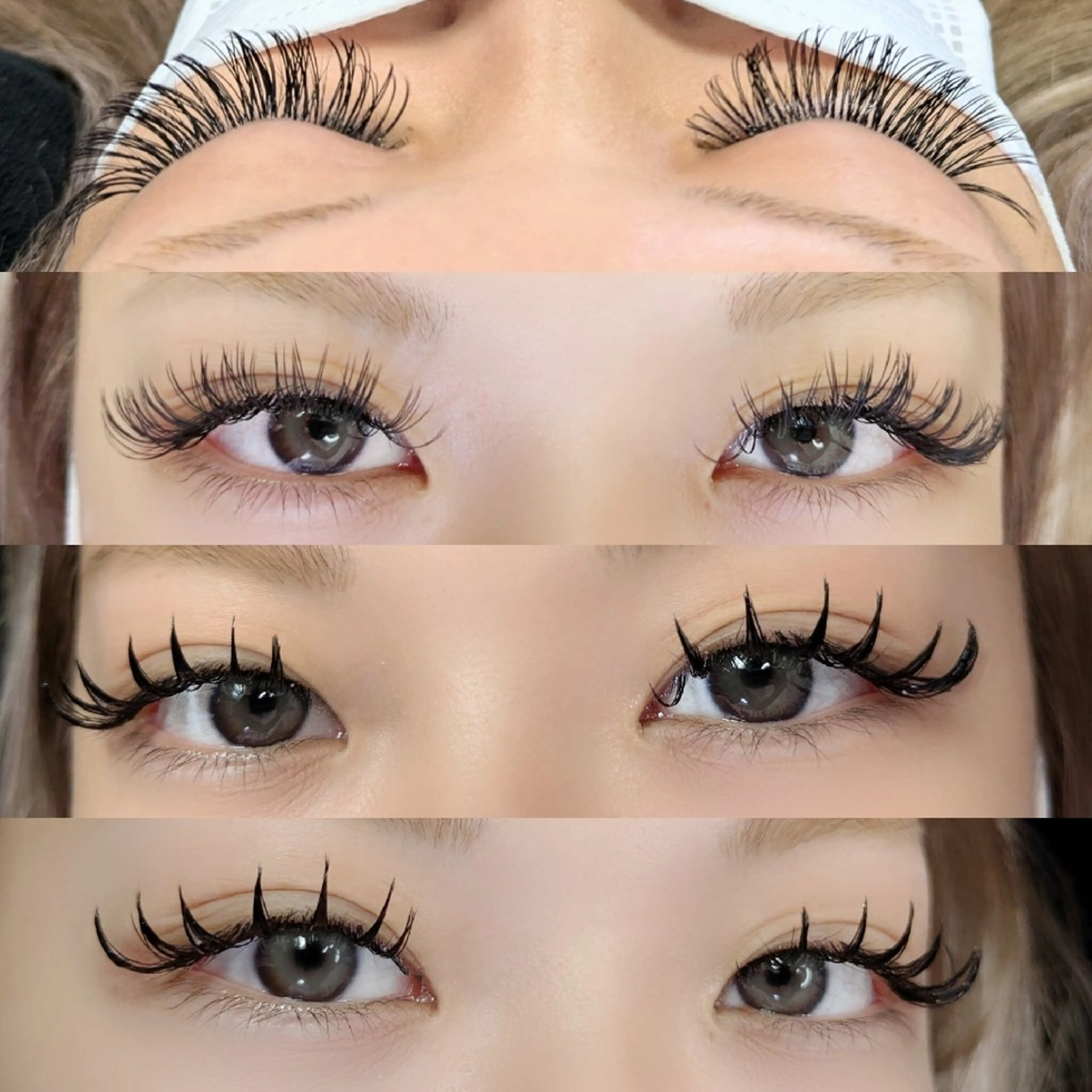 マツエク・マツパ 束感まつ毛 マツエク linda ABEのマツエク・マツパデザイン