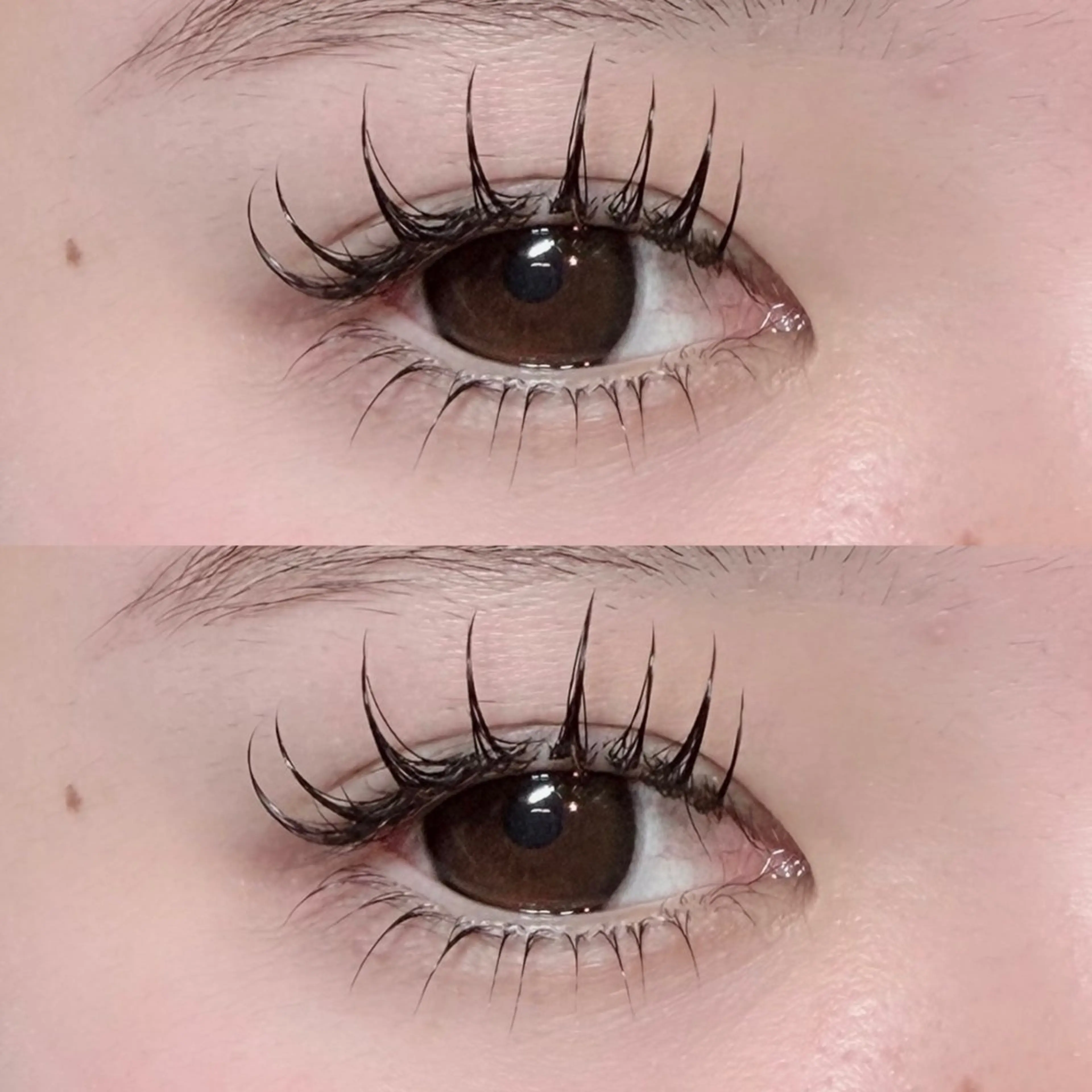 マツエク・マツパ フラットラッシュ 下まつげエクステ 一重×まつ毛パーマ マツエク sour  un suzukaのマツエク・マツパデザイン