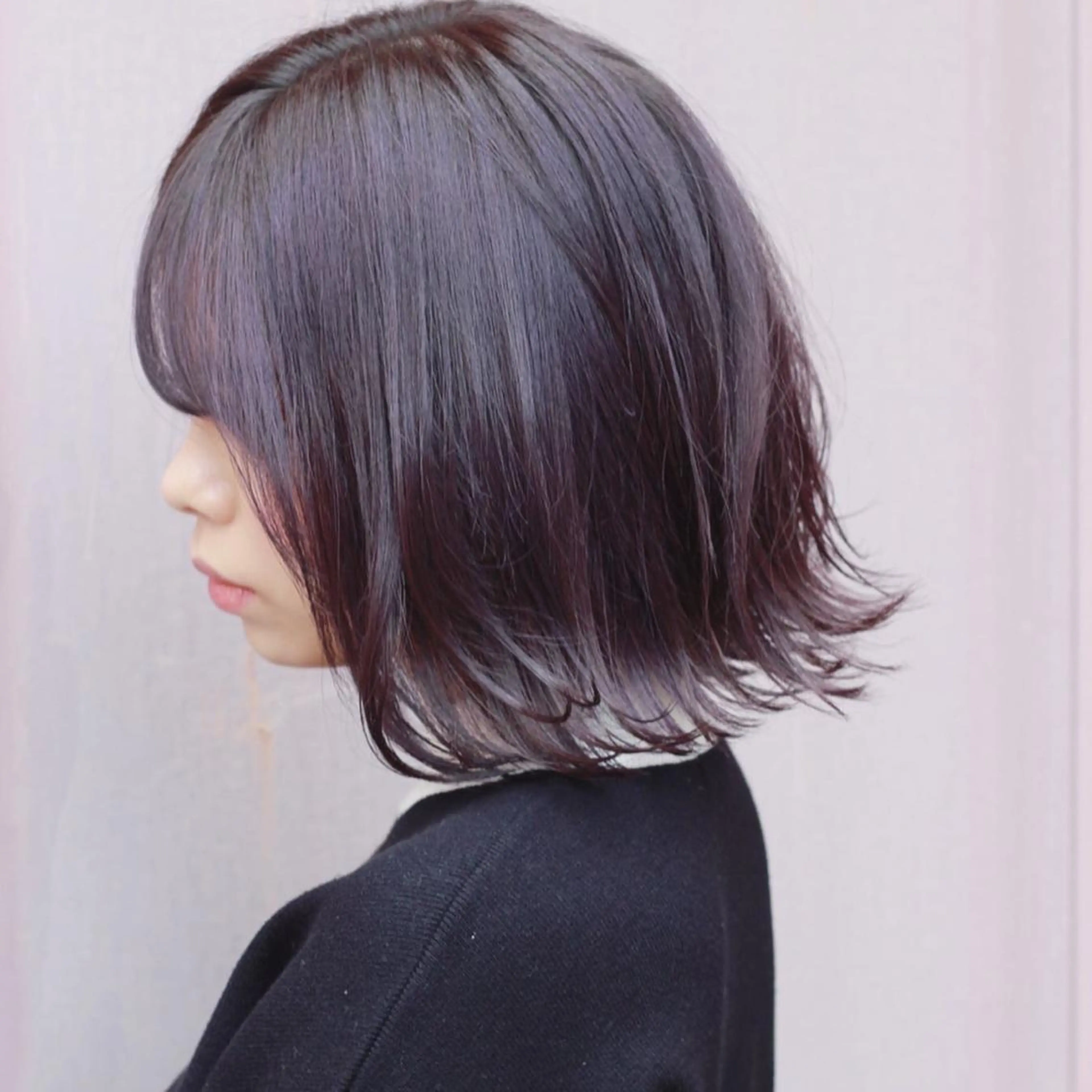 ショート カラー ラベンダーカラー カット Viage （ビアージュ）のヘアスタイル