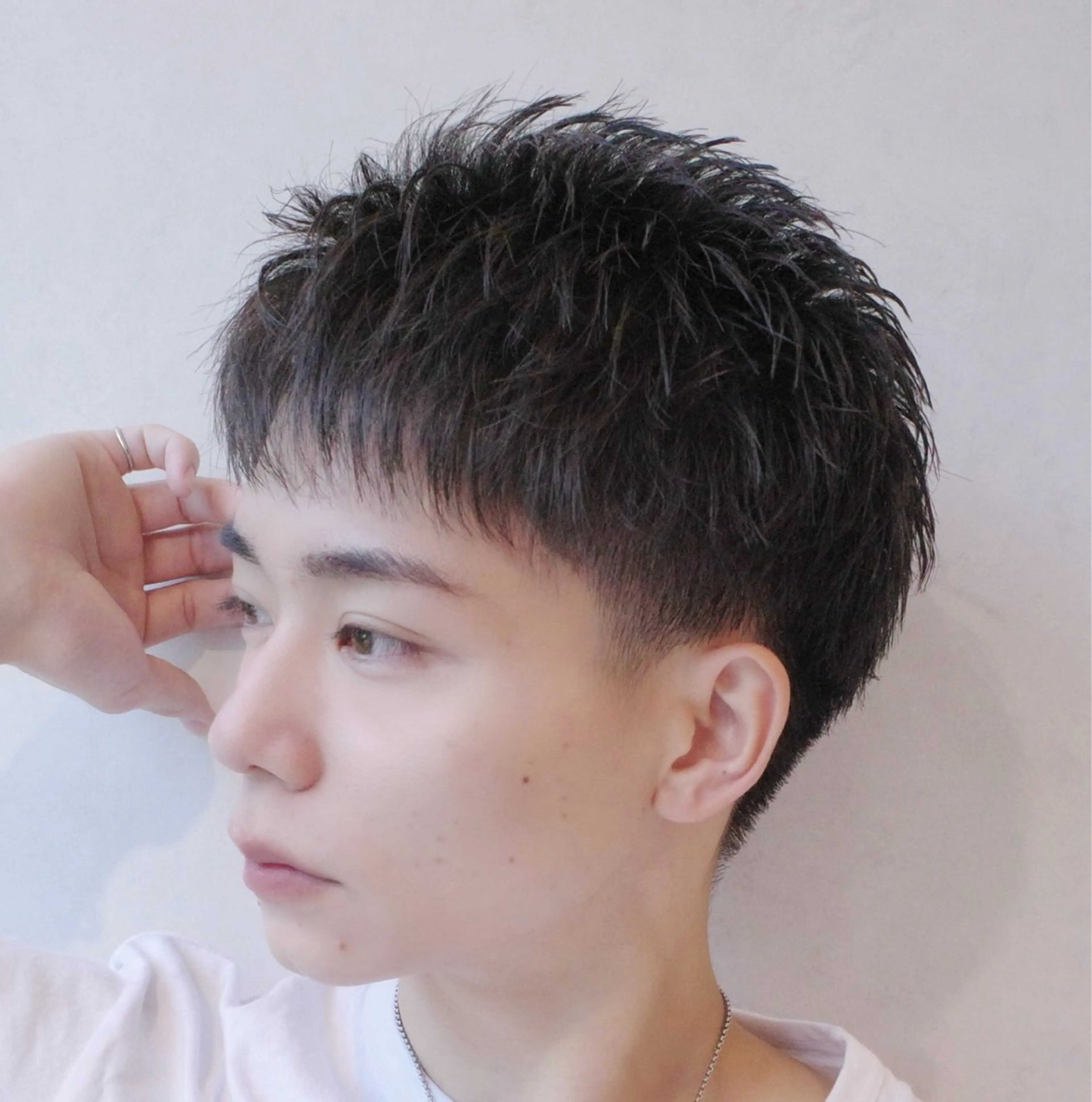 ショート メンズ 刈り上げ synergy  men's hair所属・【短髪メンズパーマ】 松下泰河のヘアスタイル