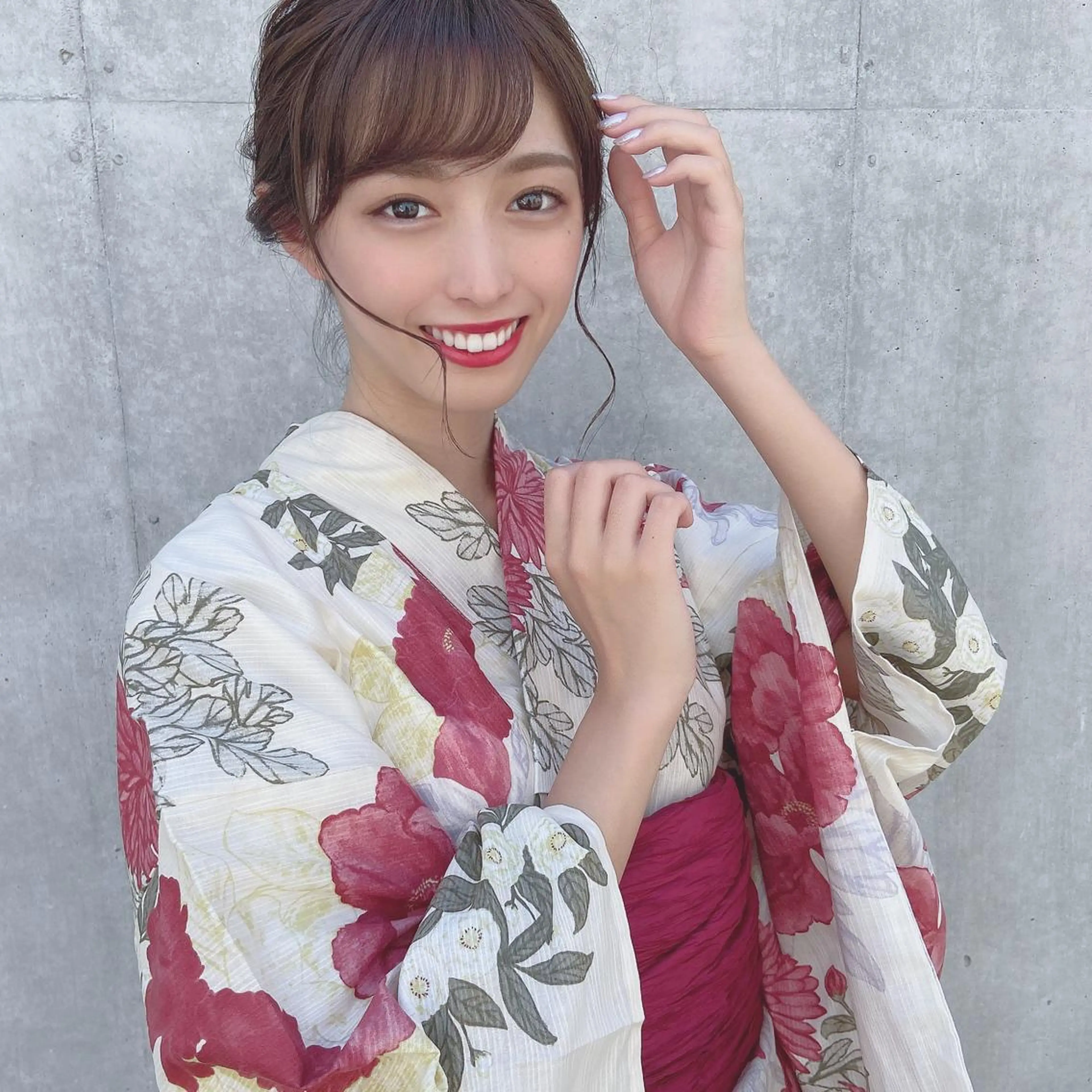 セミロング 韓国カットパーマ✂︎ Toshiのヘアスタイル