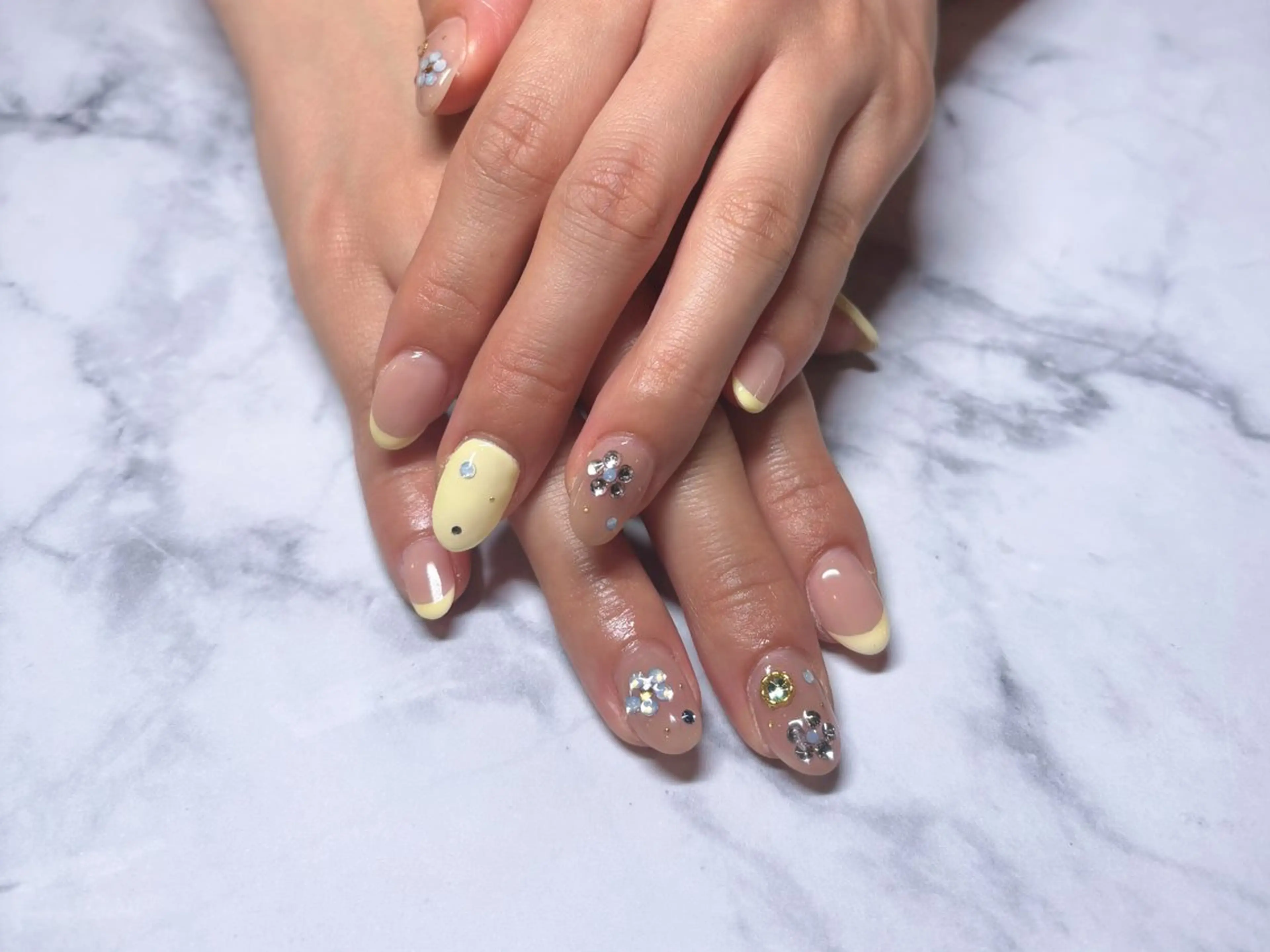 ネイル ハンドネイル 肥後joieange 心斎橋店のネイルデザイン