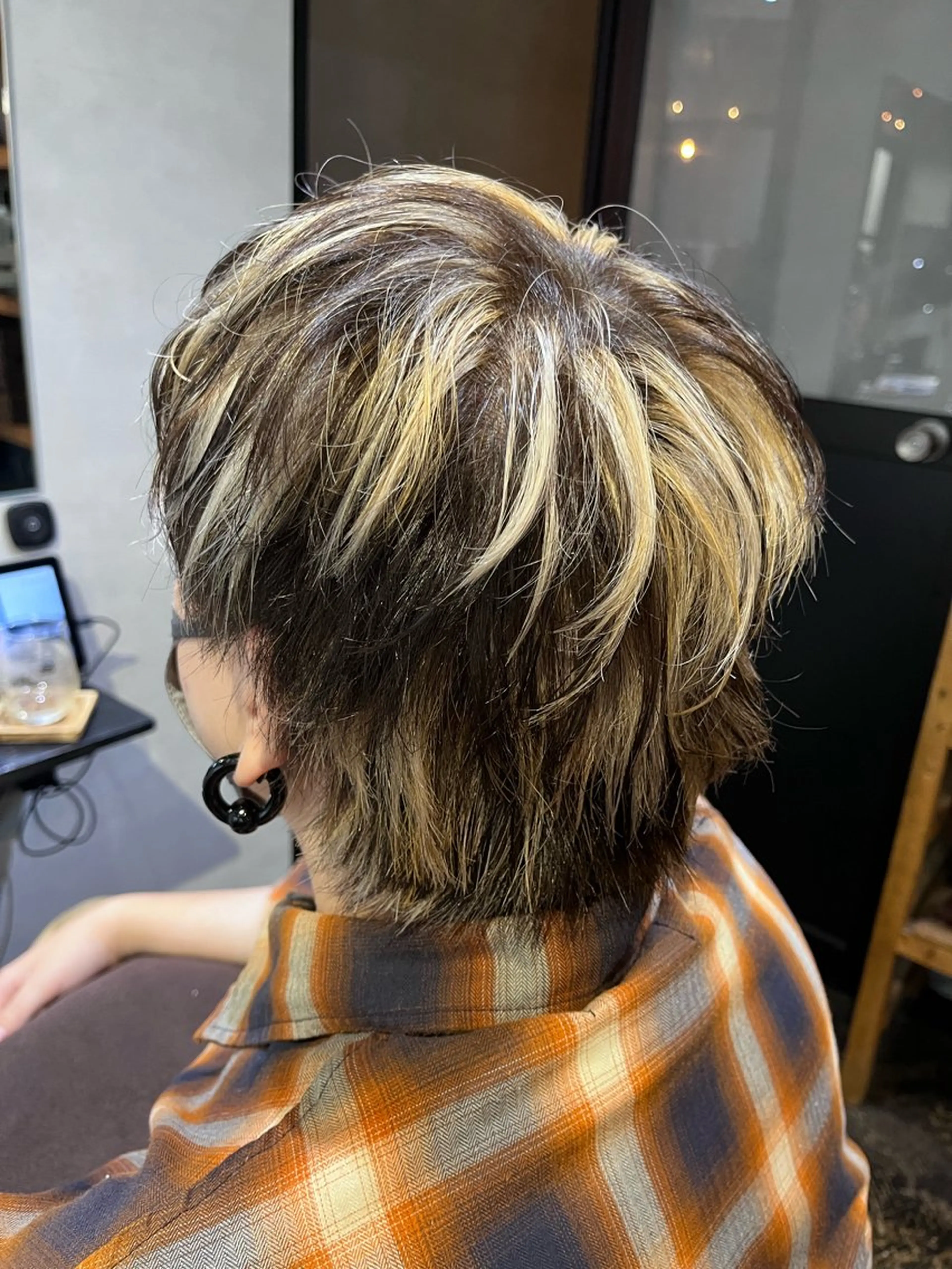 ショート カラー カット ヘアカラー トリートメント ハイトーン/韓国風/ 艶髪/吉祥寺のヘアスタイル