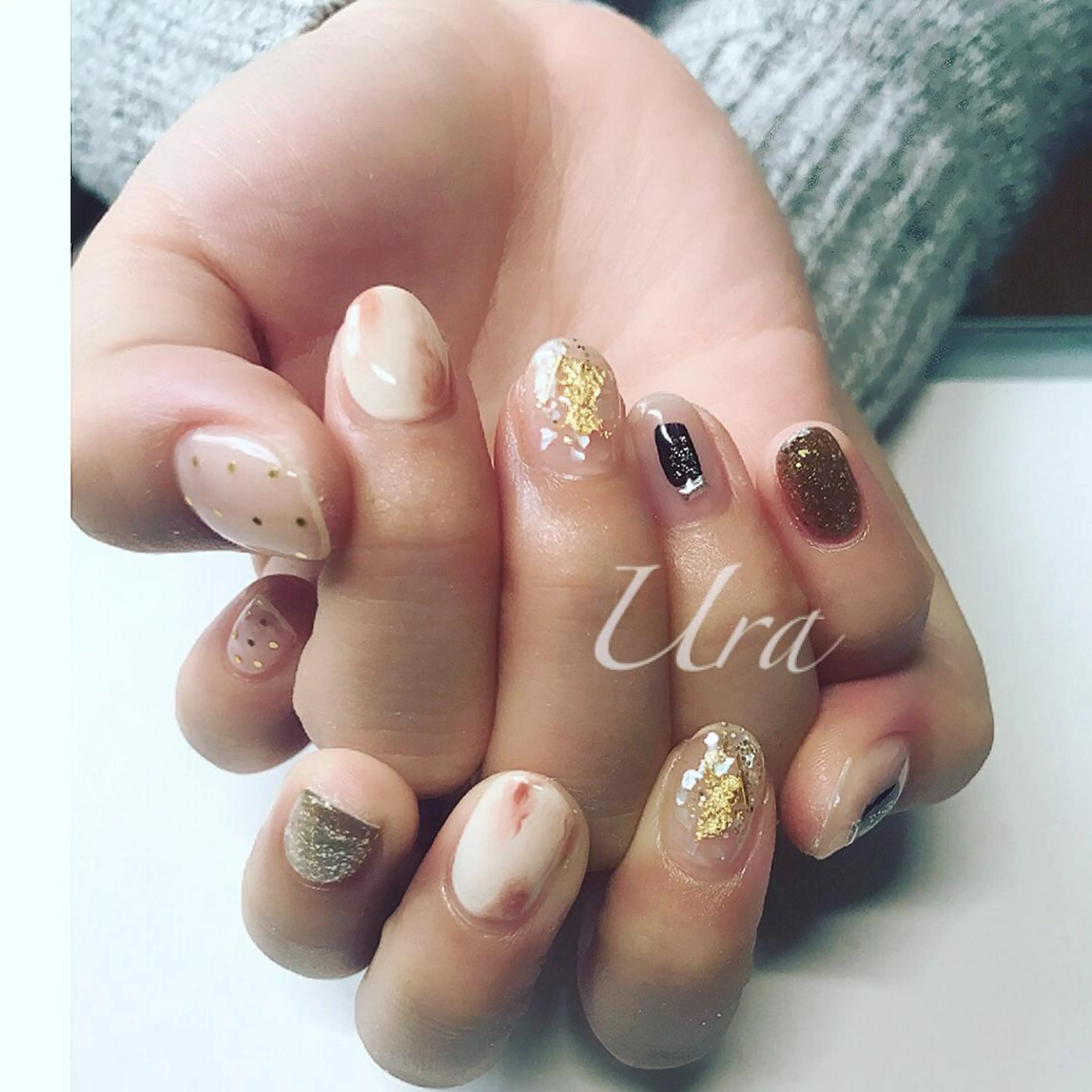 ネイル ニュアンスネイル UrakoNail 《nail》のネイルデザイン