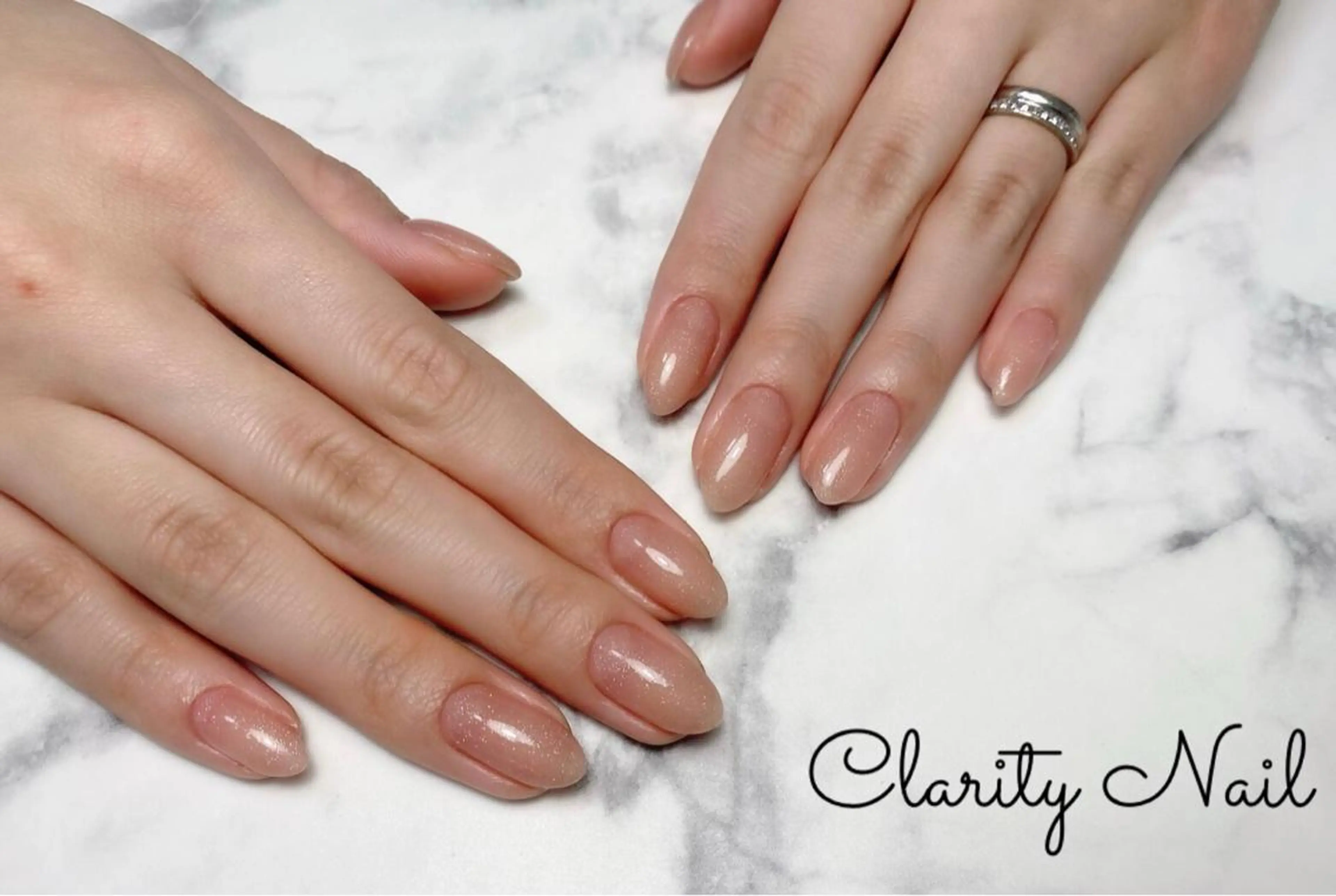 ネイル ワンカラーネイル ハンドネイル Clarity Nailのネイルデザイン