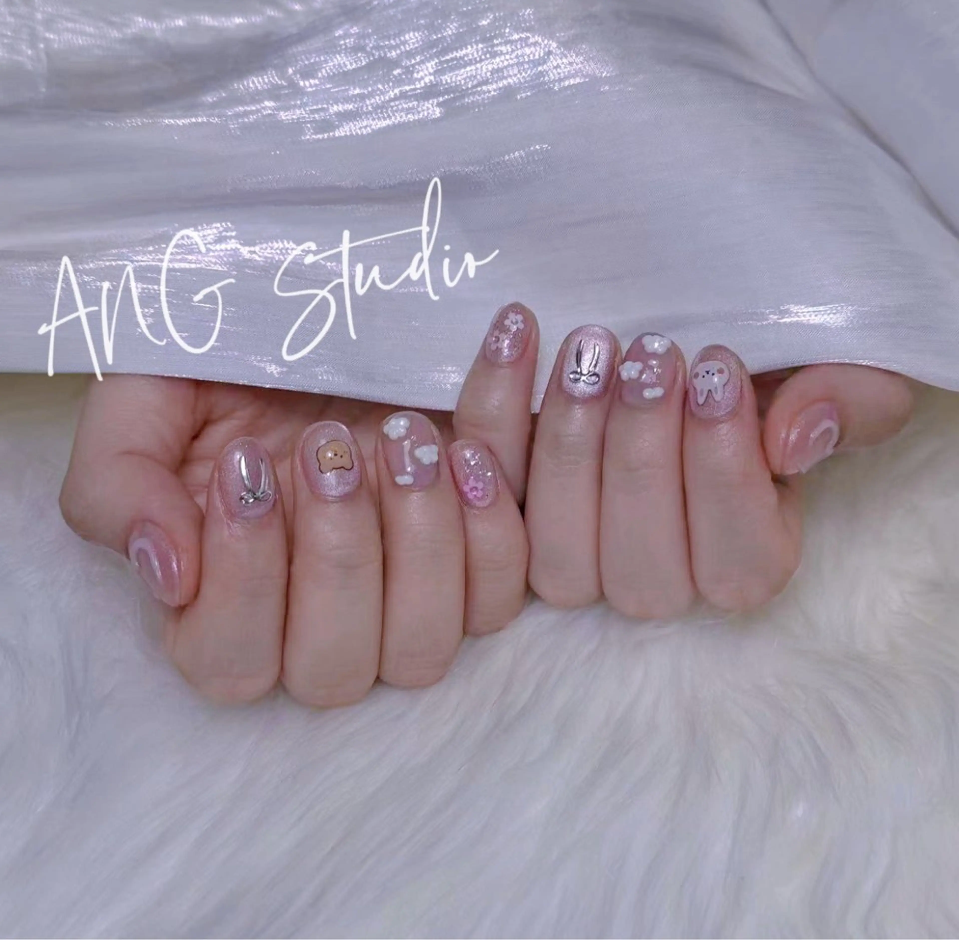 ネイル ハンドネイル ハンドケア ANG Studioのネイルデザイン