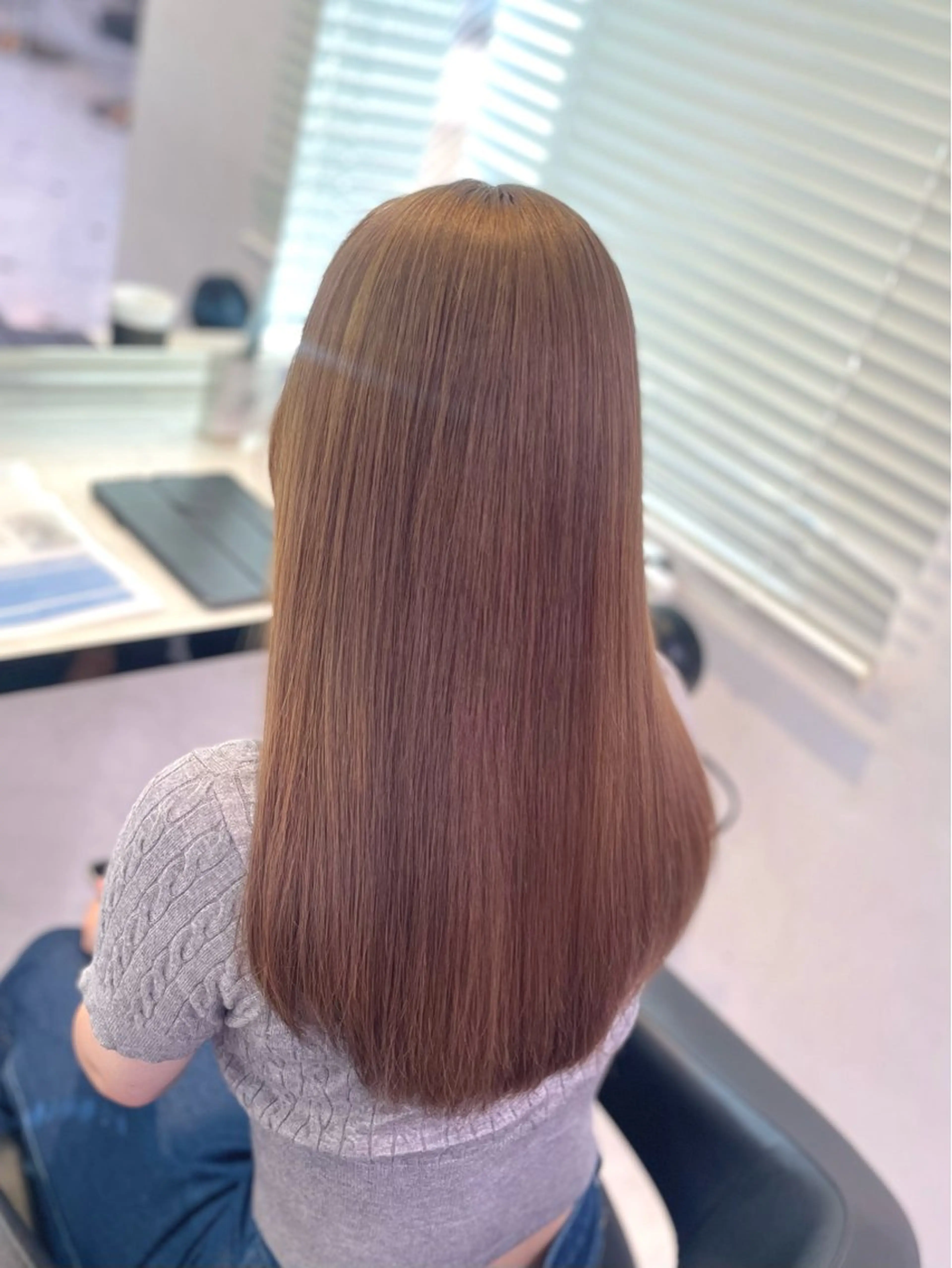 ロング カット ヘアカラー トリートメント ヘアセット うる艶トレンドヘア 🕊️上野BABYのヘアスタイル