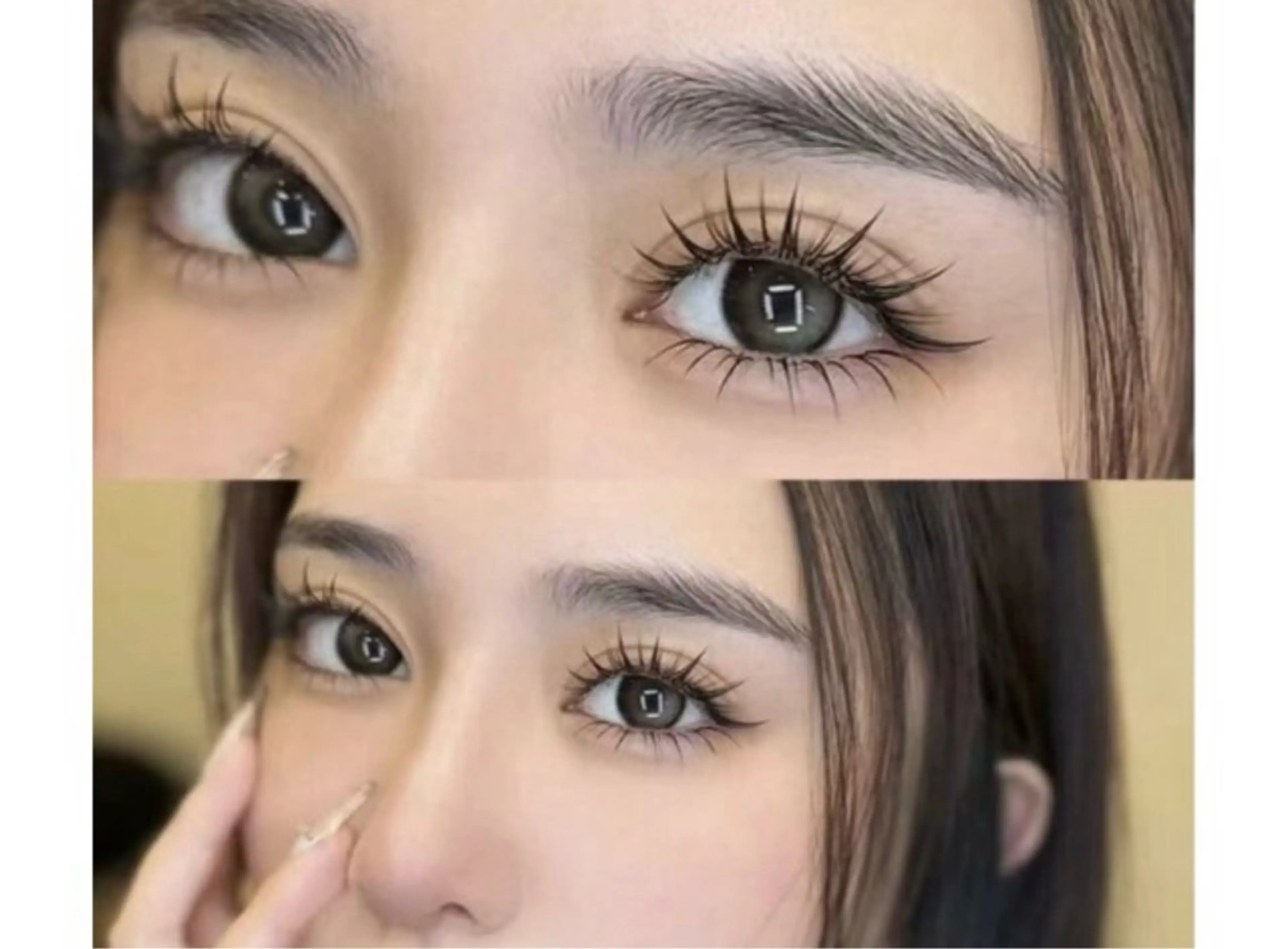 マツエク・マツパ 付け放題 バインドロック 束感まつ毛 フラットラッシュ 韓国風マツエク ACIEL EYELASH SALON所属・あ やねのマツエク・マツパデザイン