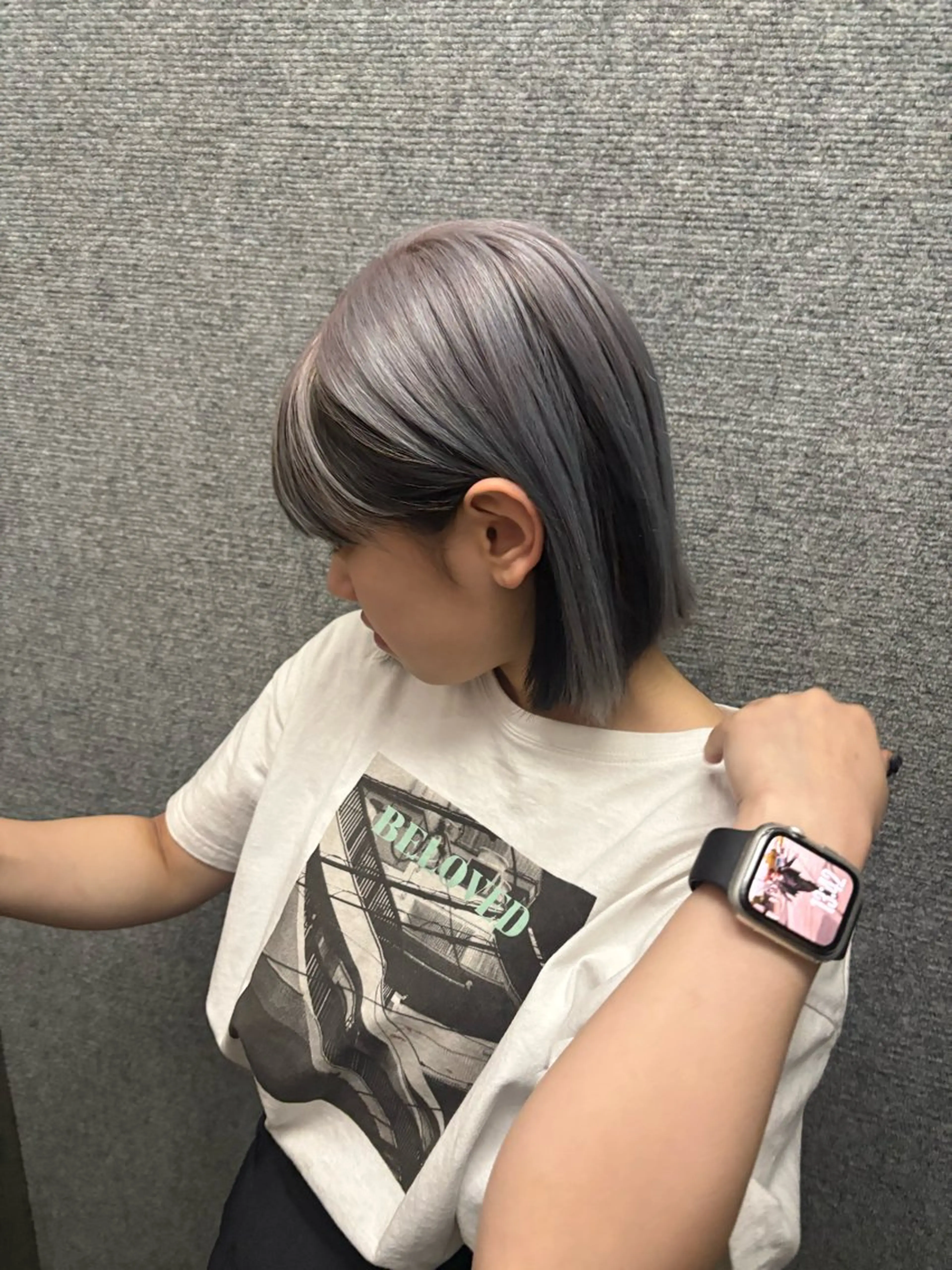 ショート ボブ 新宿東口から5分 ALBUM/こはるのヘアスタイル