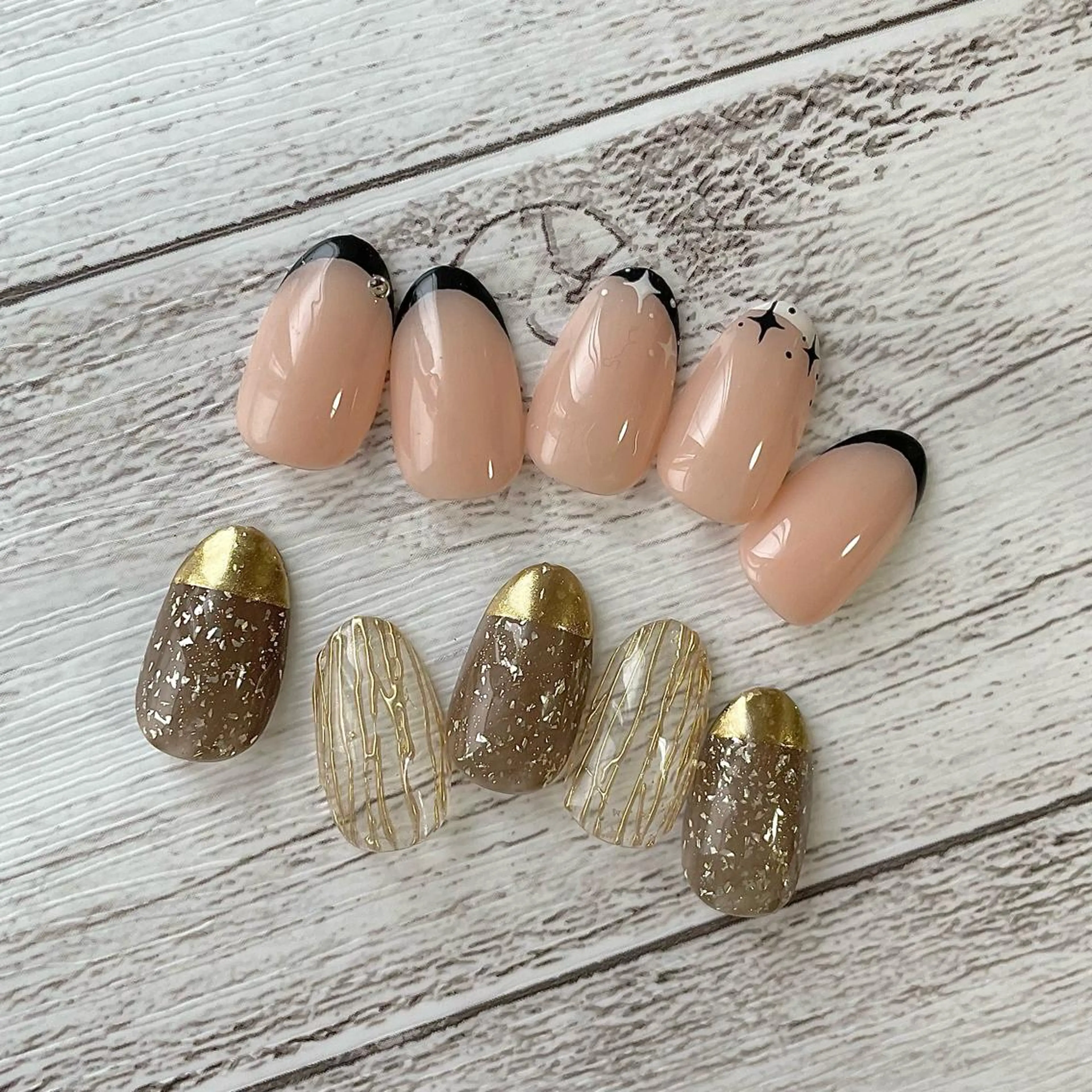 ネイル ハンドネイル Nailsalon BLOOM🌷 山崎のネイルデザイン