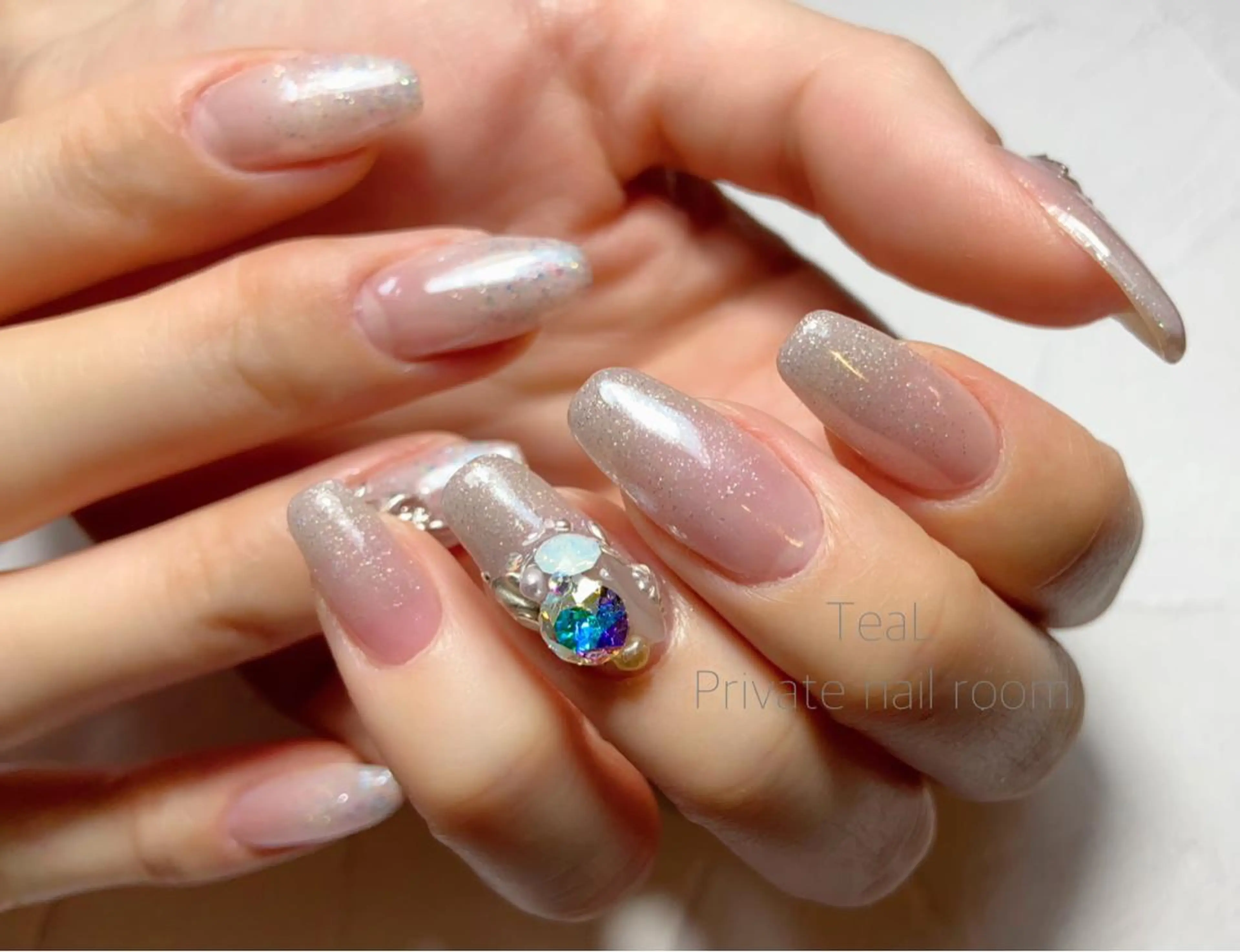 ネイル ハンドネイル TeaL nailのネイルデザイン