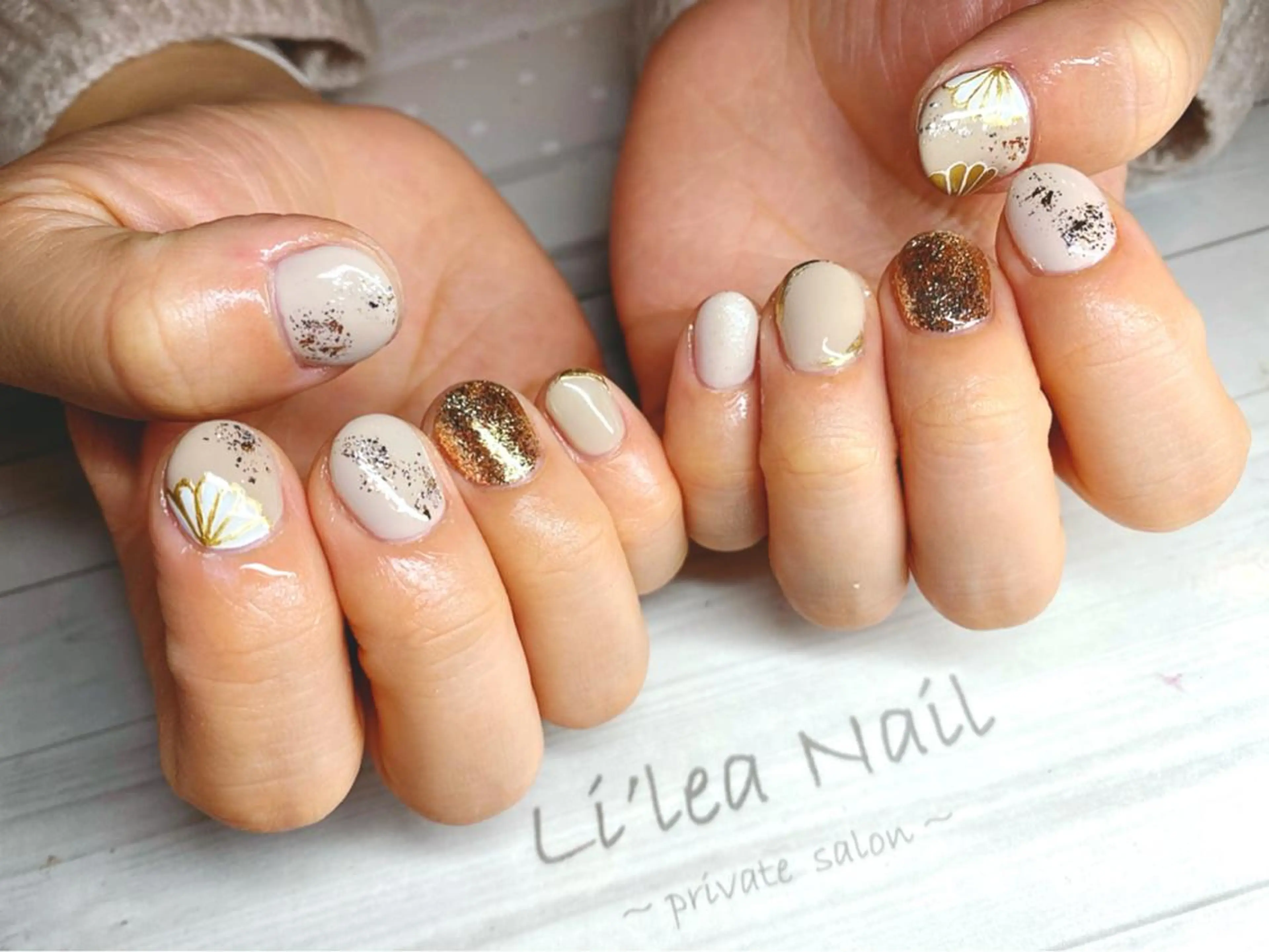 ネイル Li'leaNail AINAのネイルデザイン