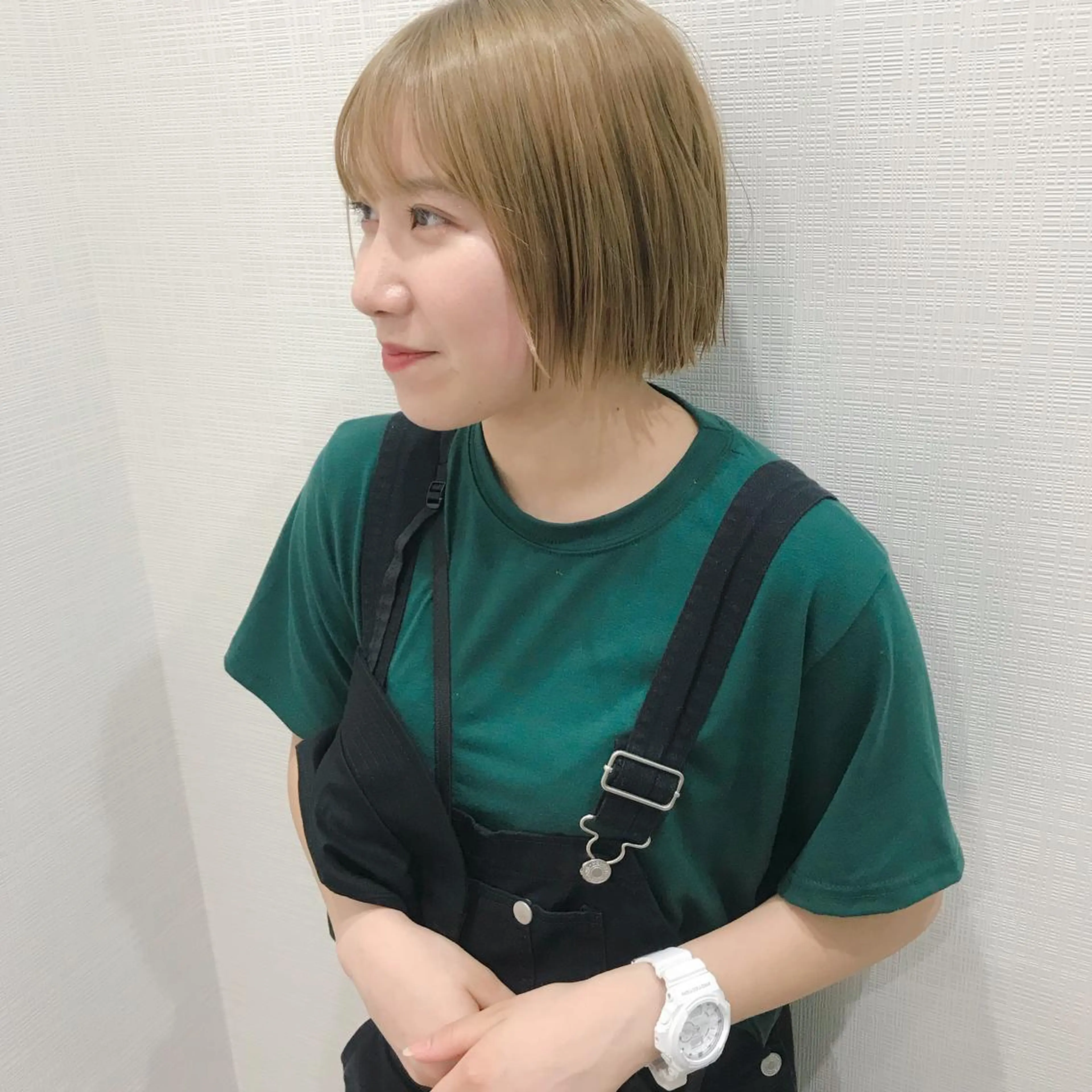 カラー 柔らかブラウン/顔周 りレイヤー♡ユウシのヘアスタイル