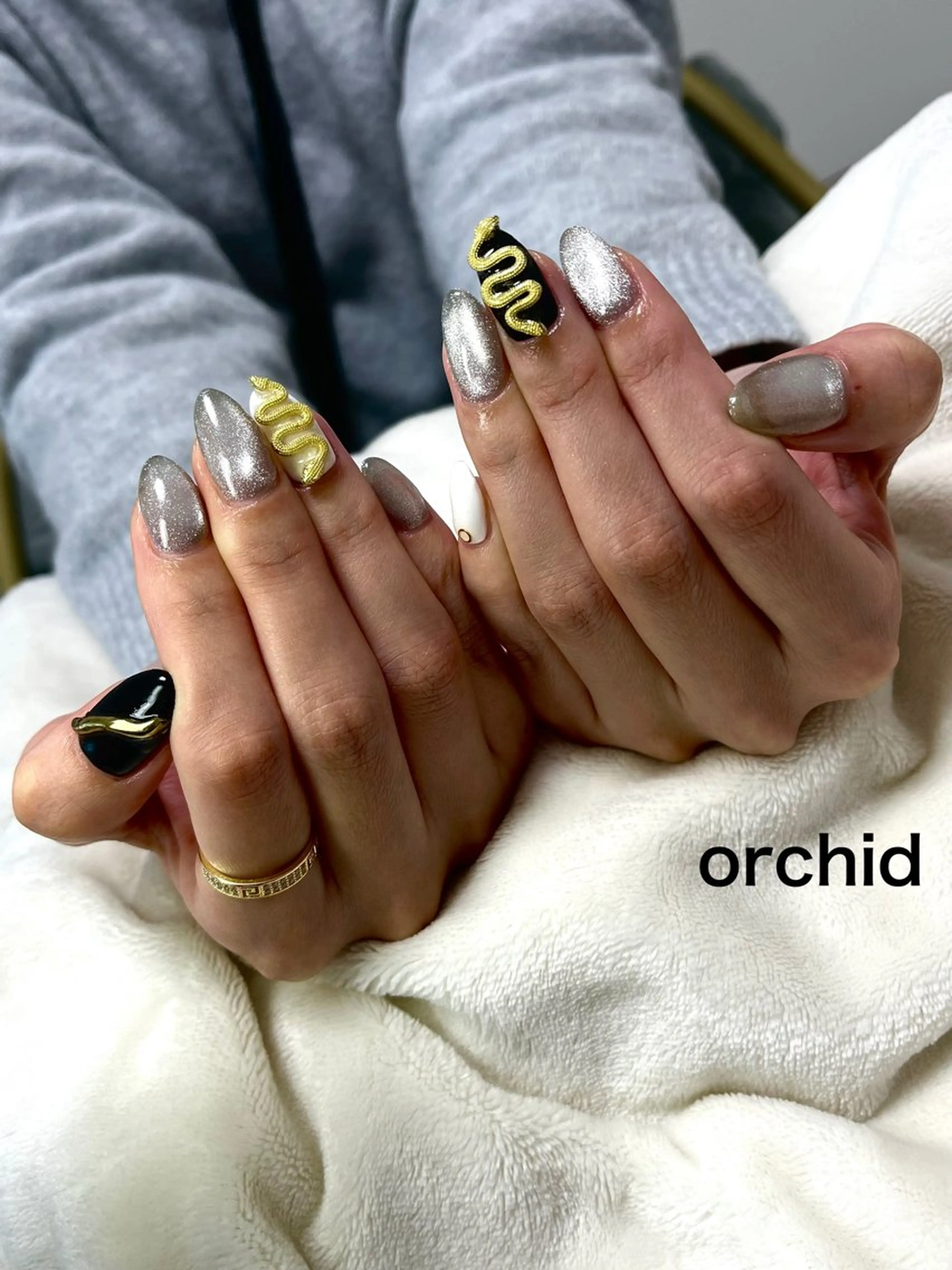 ネイル orchid ♡オーキッドのネイルデザイン