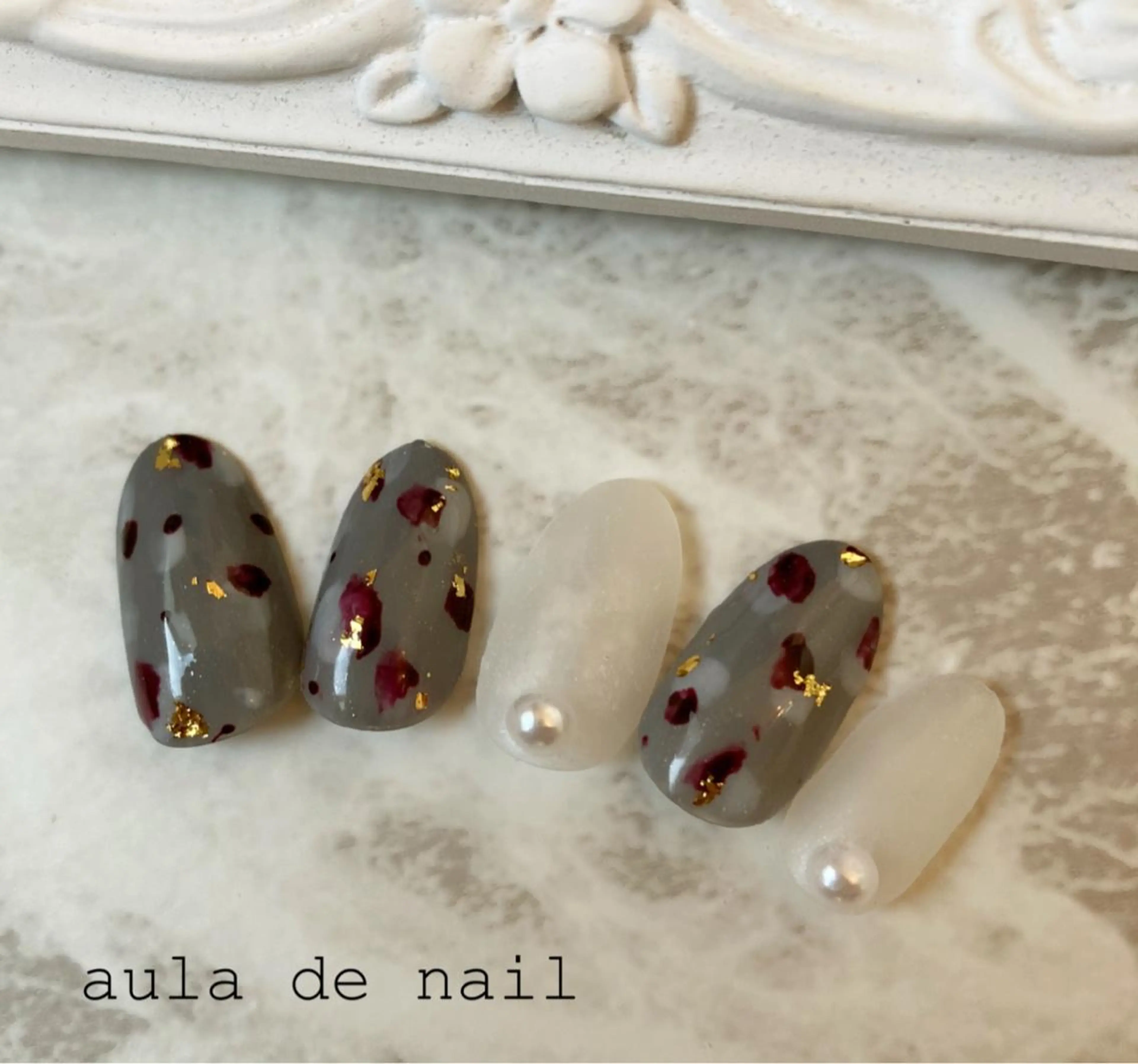 ネイル アニマル柄 ハンドネイル auladenail アウラデネイルのネイルデザイン