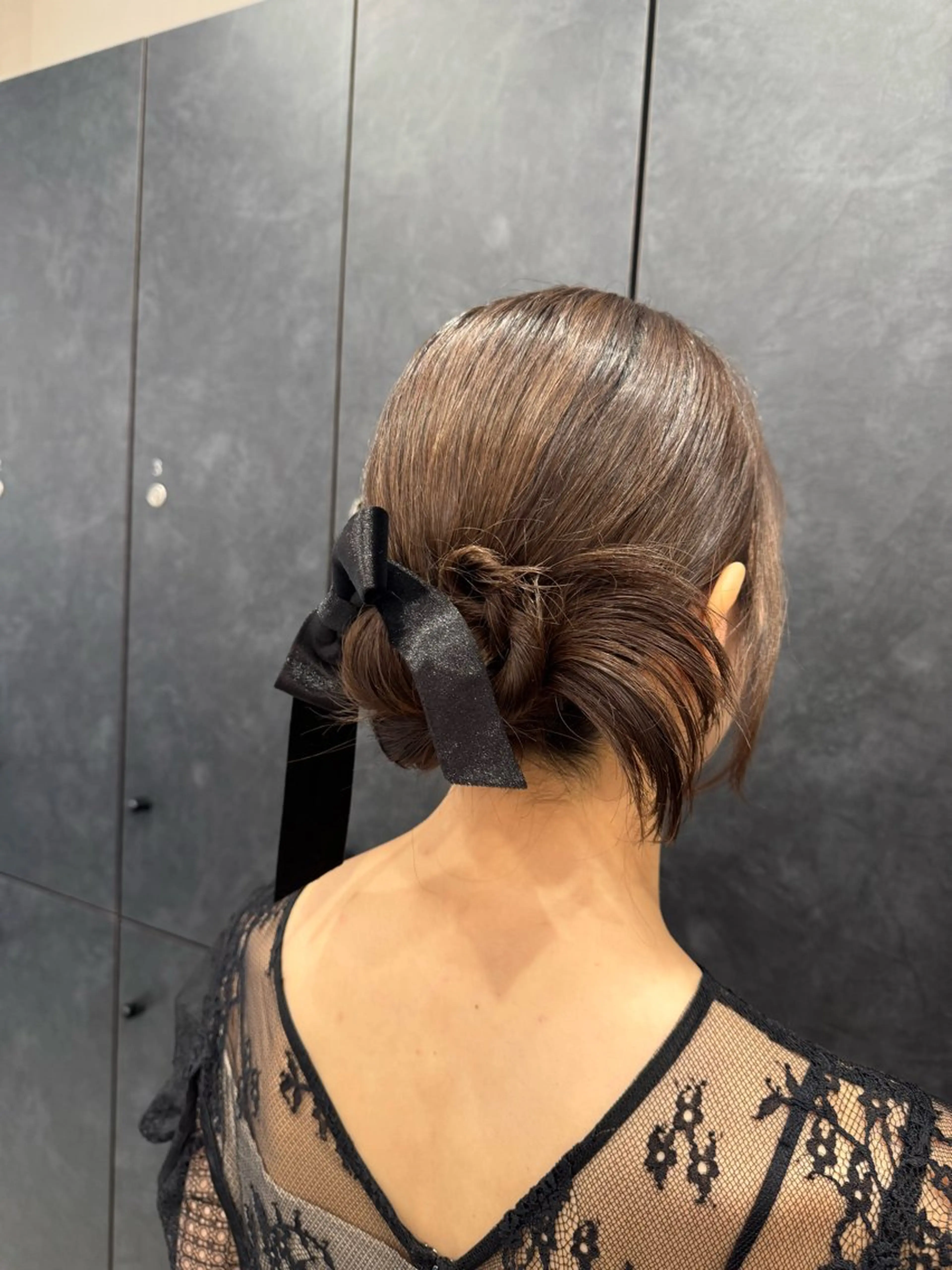 ヘアアレンジ ヘアセット 藤原 凜香のヘアスタイル