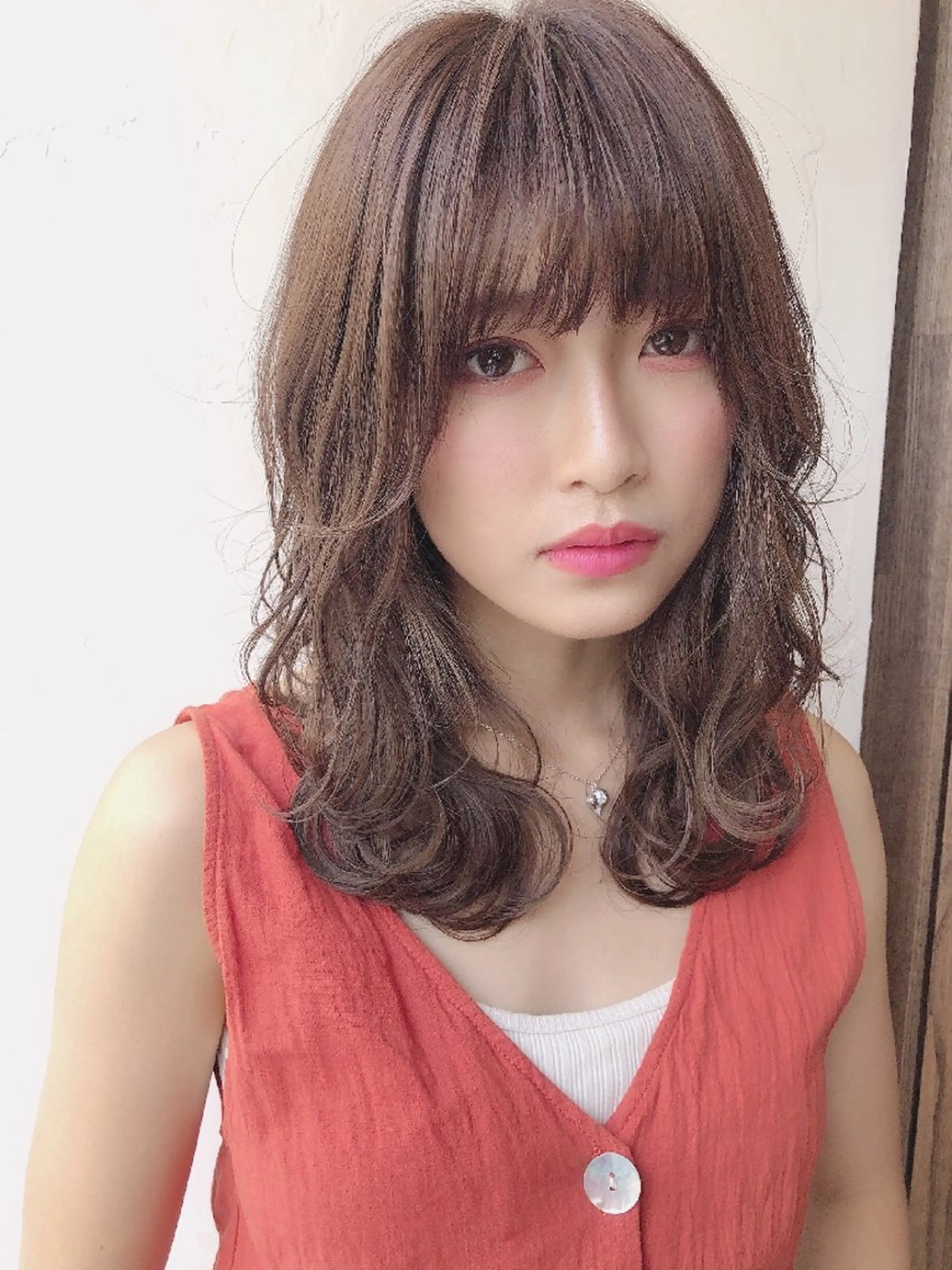 セミロング サロウィン銀座ray店所属・シノヅカ ケンゾーのヘアスタイル