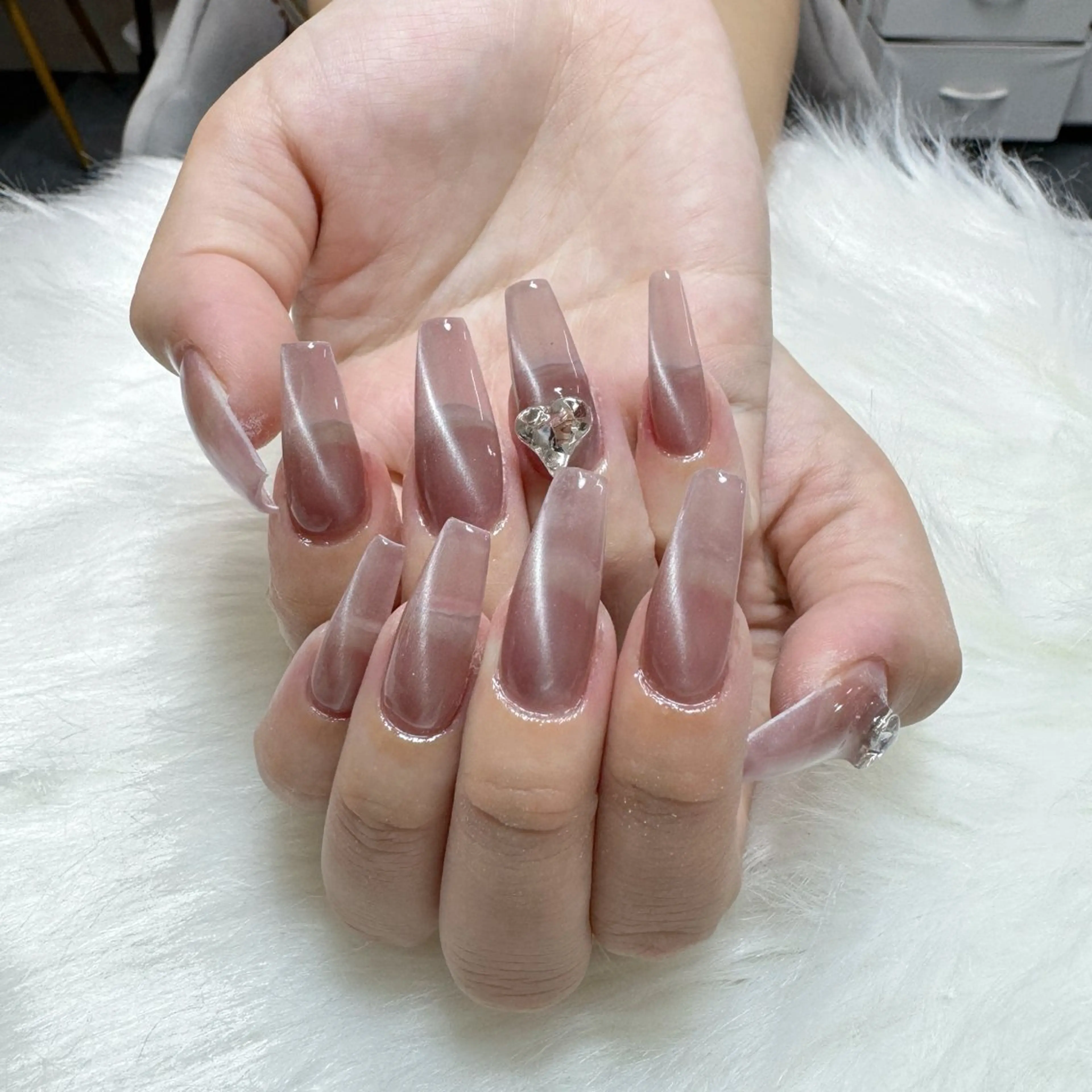 ネイル ハンドネイル 🎀 Lemode ワンホンネイル🎀のネイルデザイン