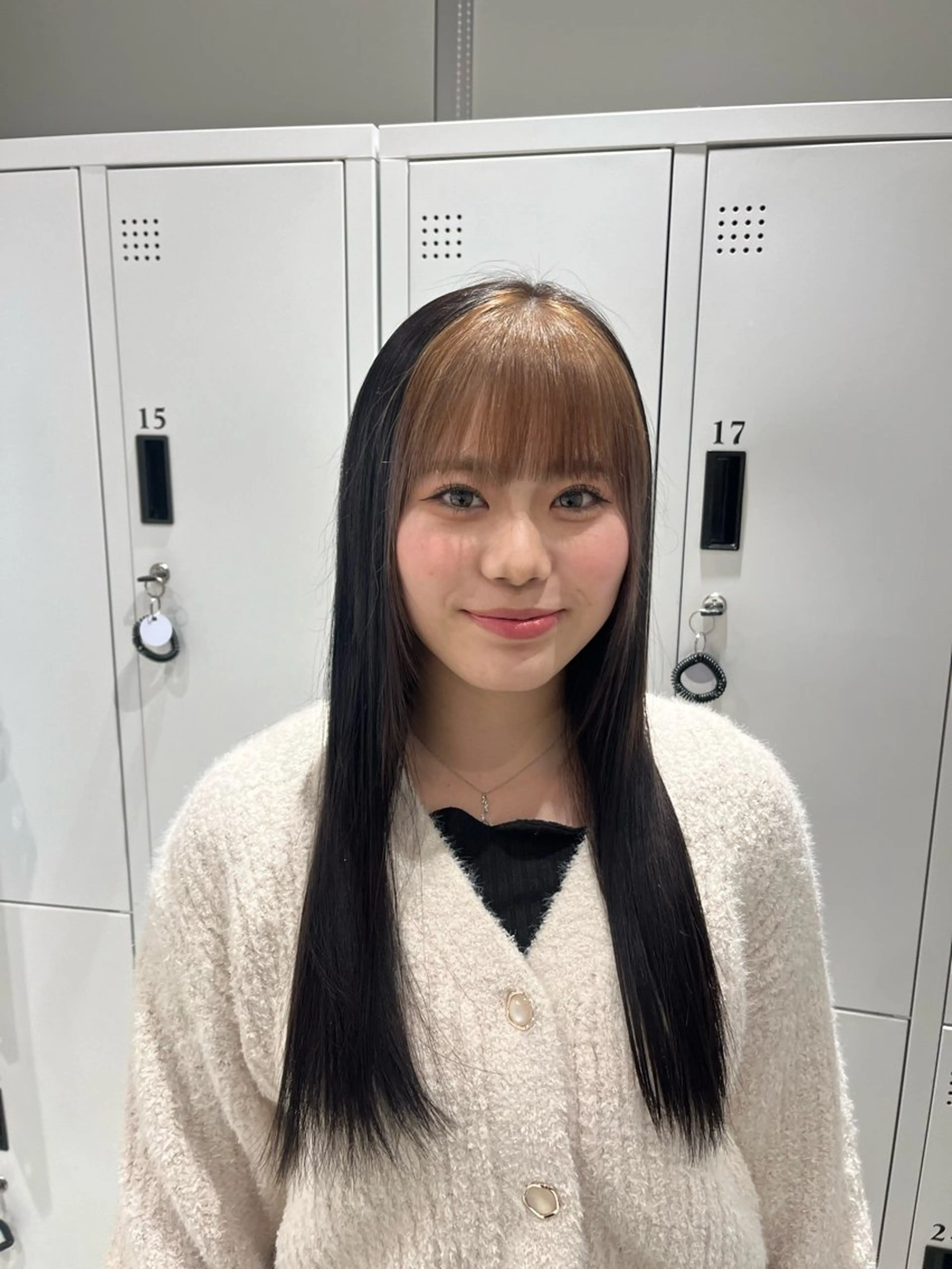 ロング カラー ヘアカラー トリートメント ボブ/ベージュ/ パーマ🪿近森ゆいのヘアスタイル