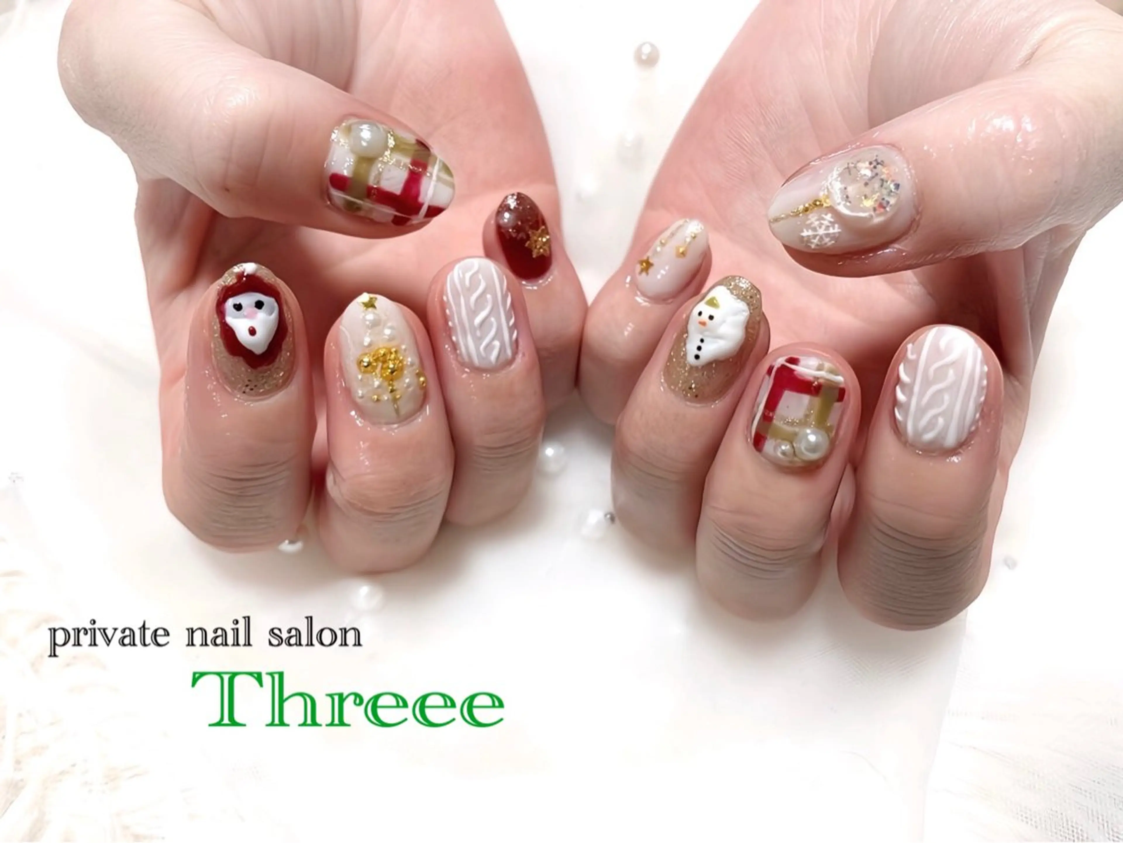 ネイル ハンドネイル Nail salon - Threee　-のネイルデザイン