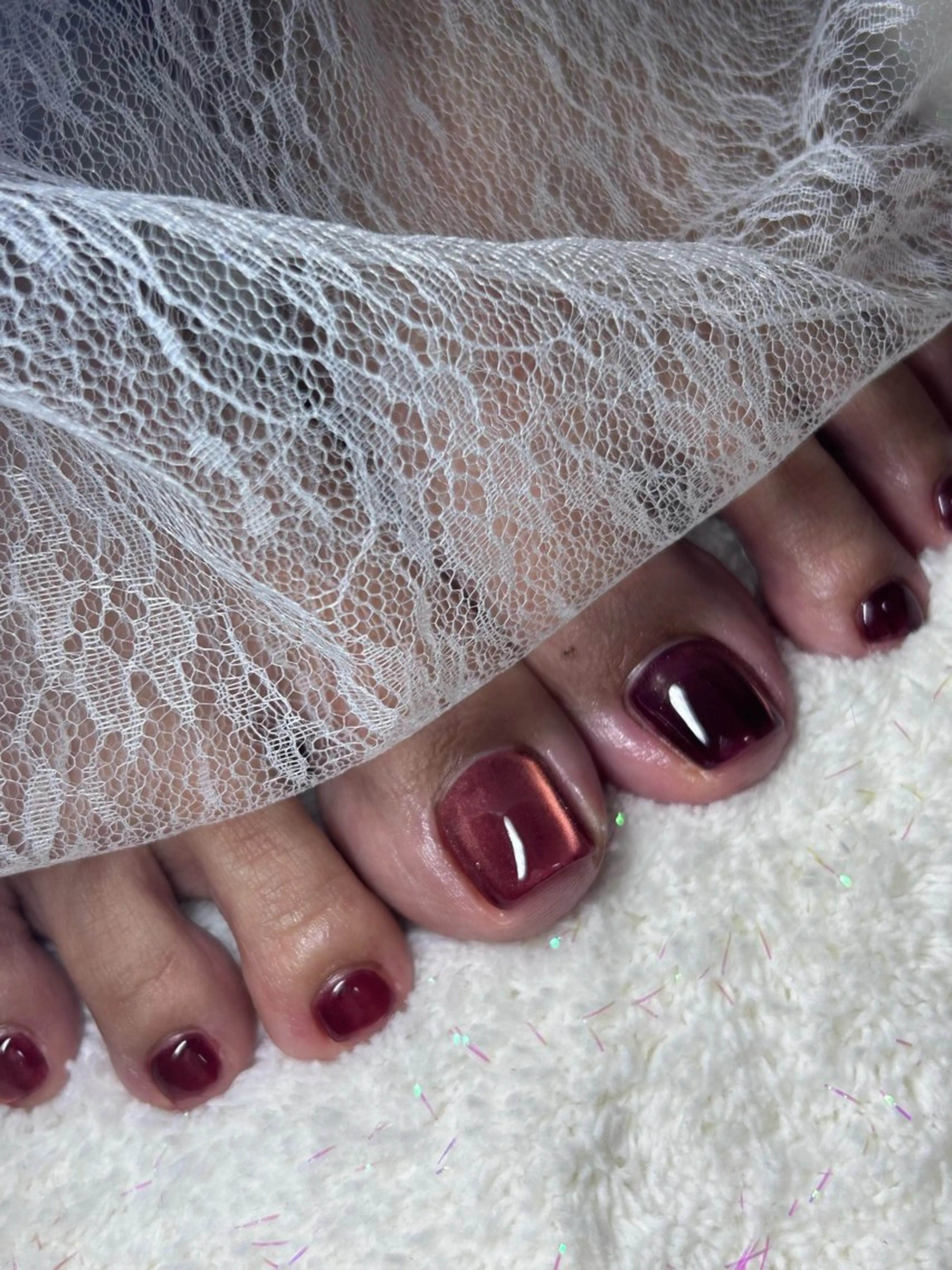 ネイル フットネイル Rosy Nailのネイルデザイン