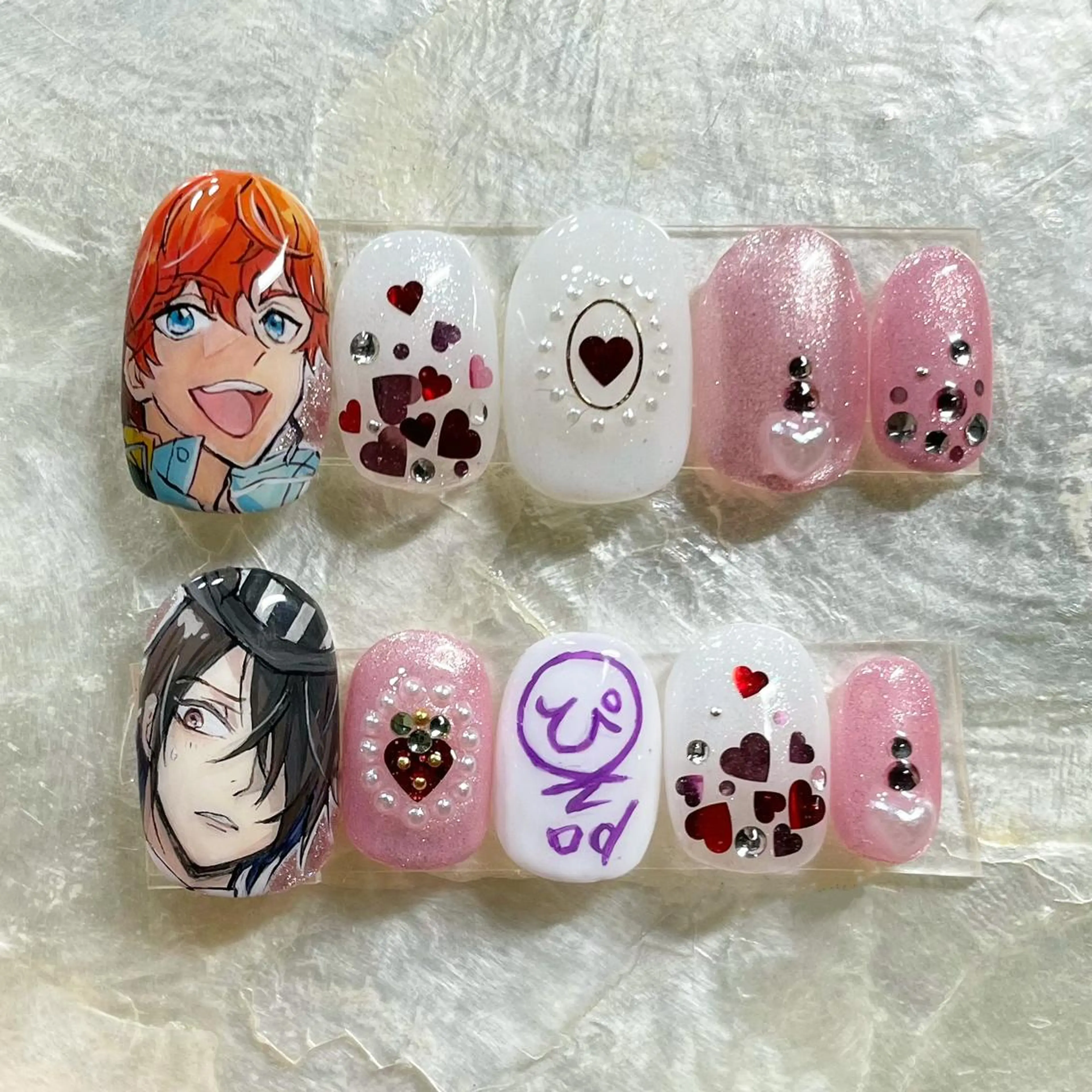 ネイル ネイルチップ 東 千夏のネイルデザイン