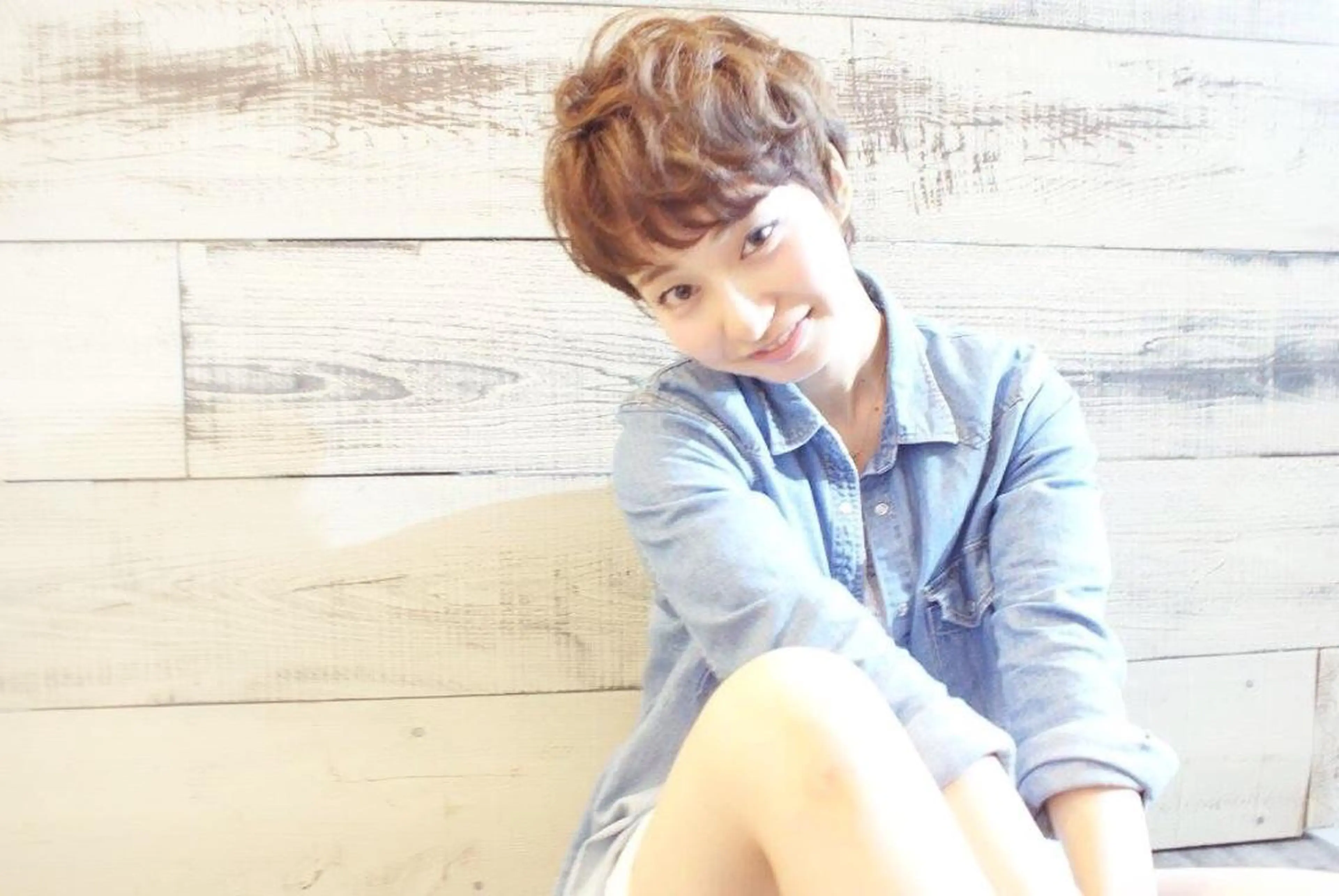 ショート カット ヘアカラー トリートメント CUORE クオーレのヘアスタイル