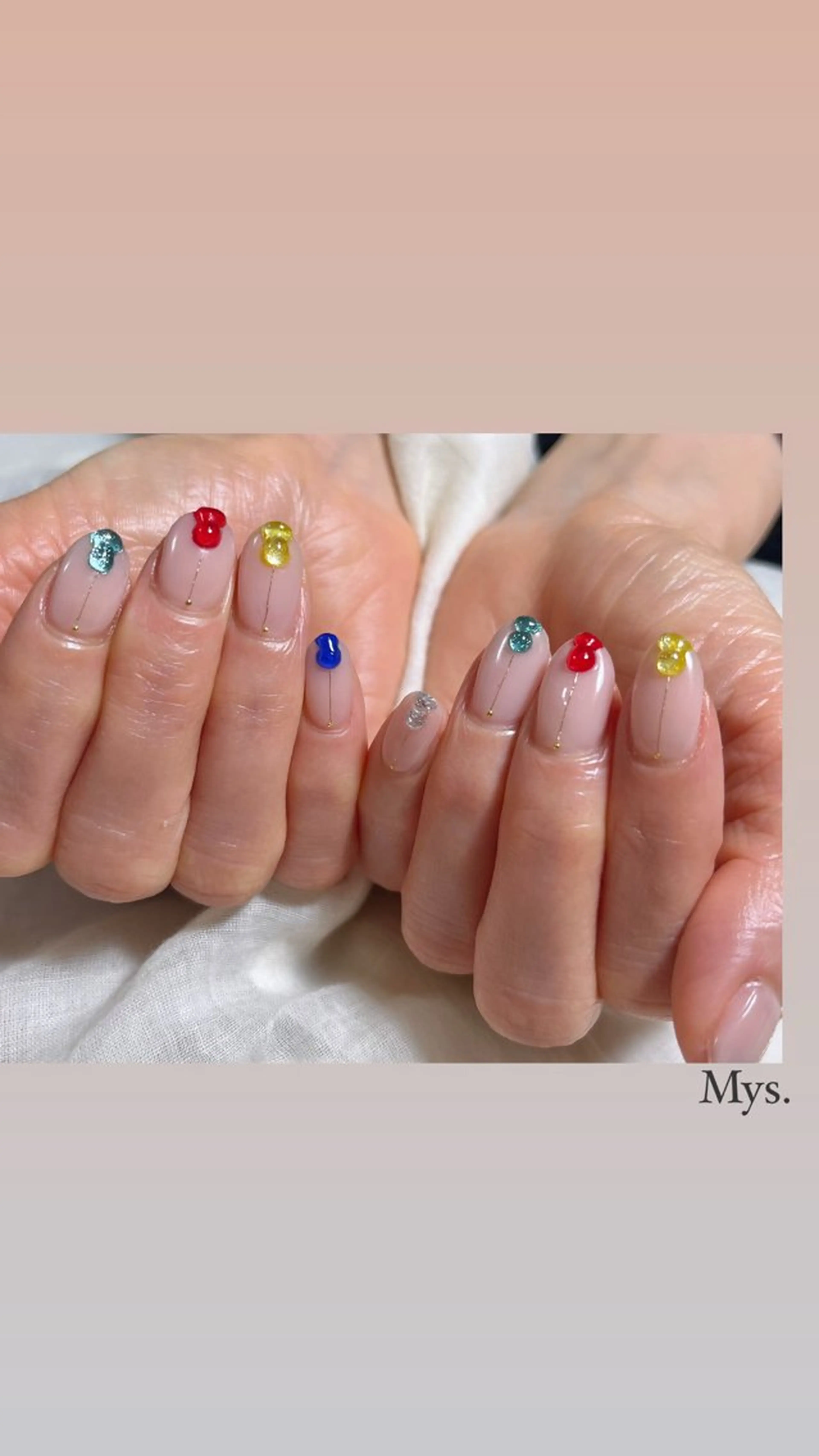 ネイル Mys. 松本結衣のネイルデザイン