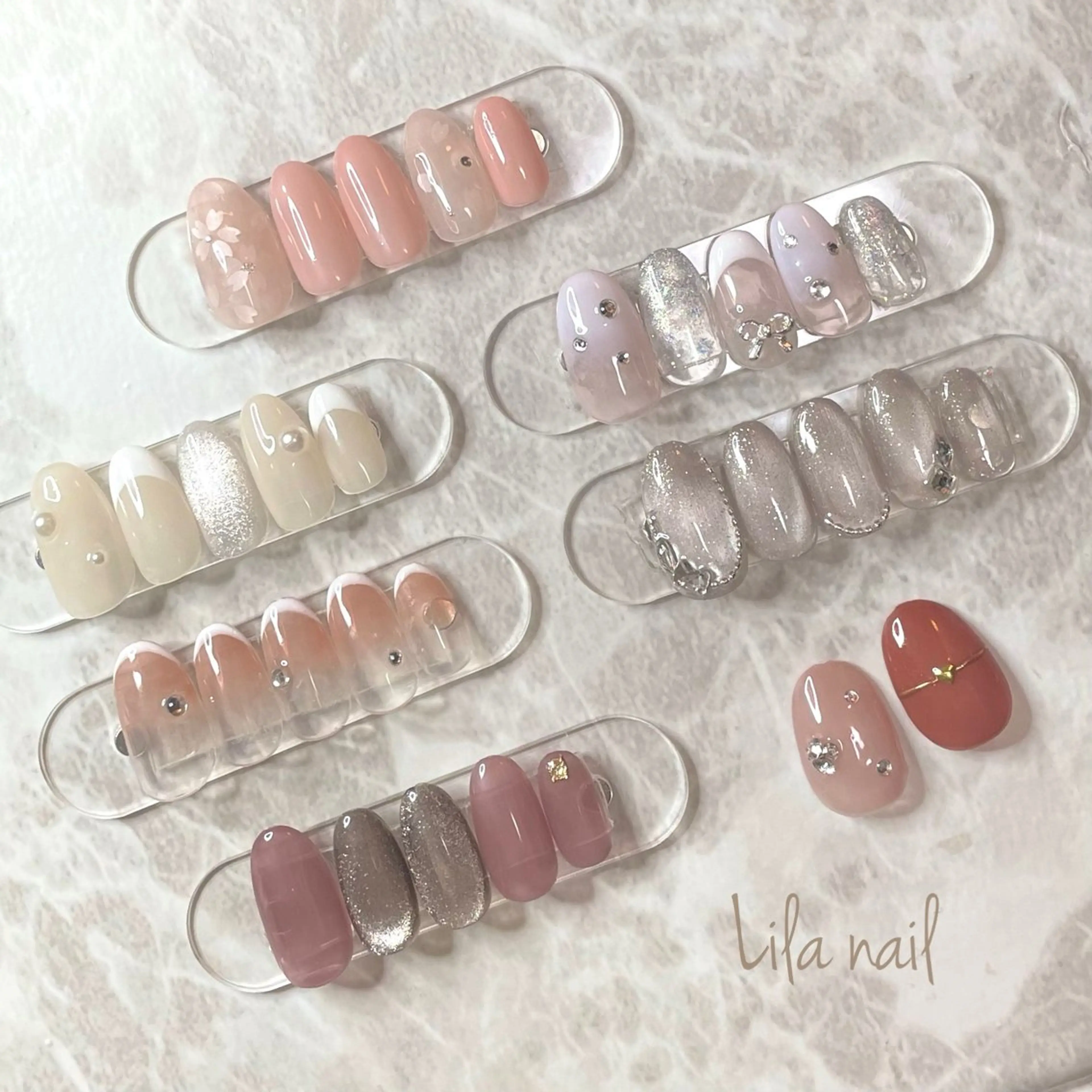 ネイル アートネイル Lila nail. harukaのネイルデザイン