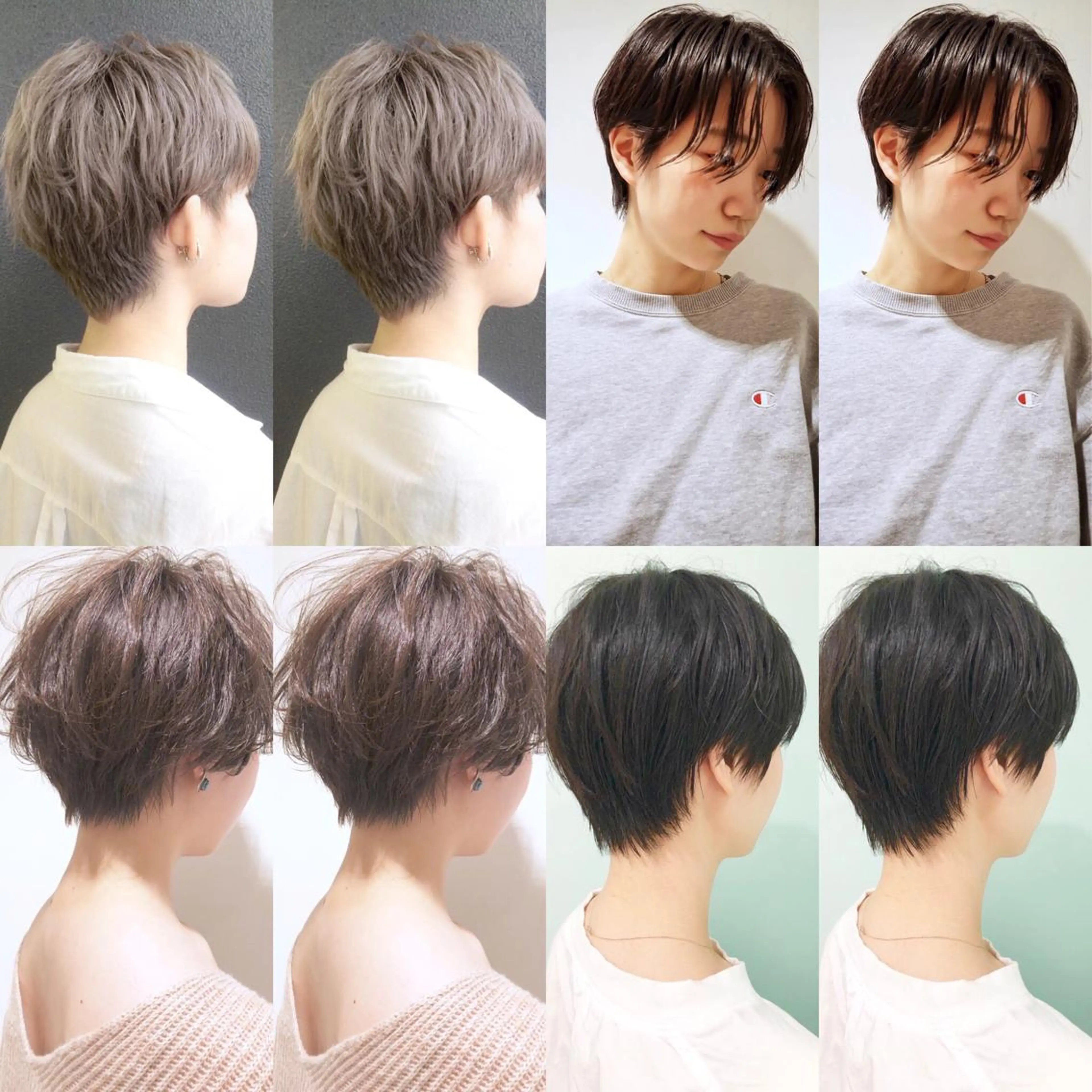 ショート カラー パーマ ショートヘア Memories水天宮前所属・花渕 俊彦のヘアスタイル