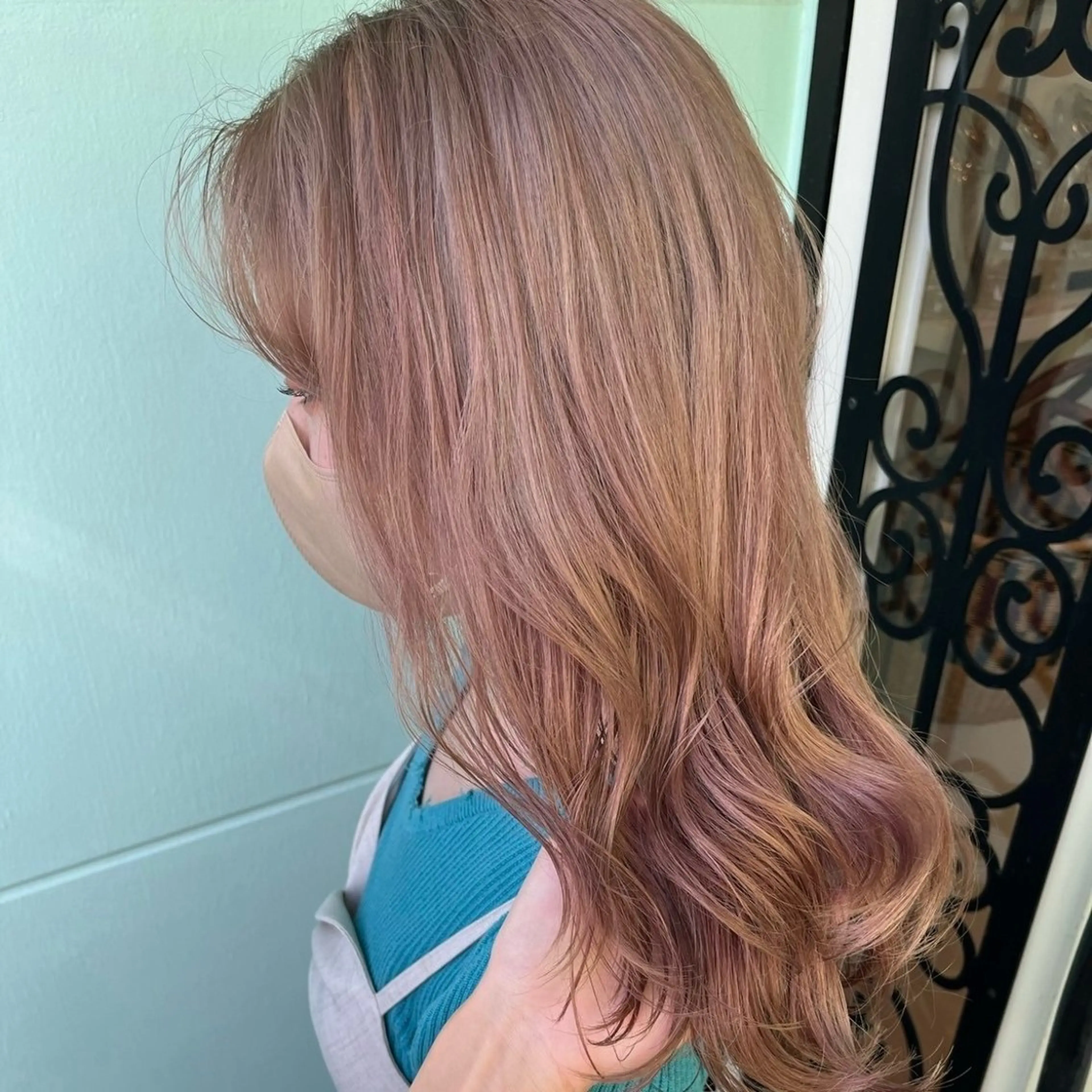 ロング カラー カラー/韓国レイヤー /ブリーチ/hinaのヘアスタイル