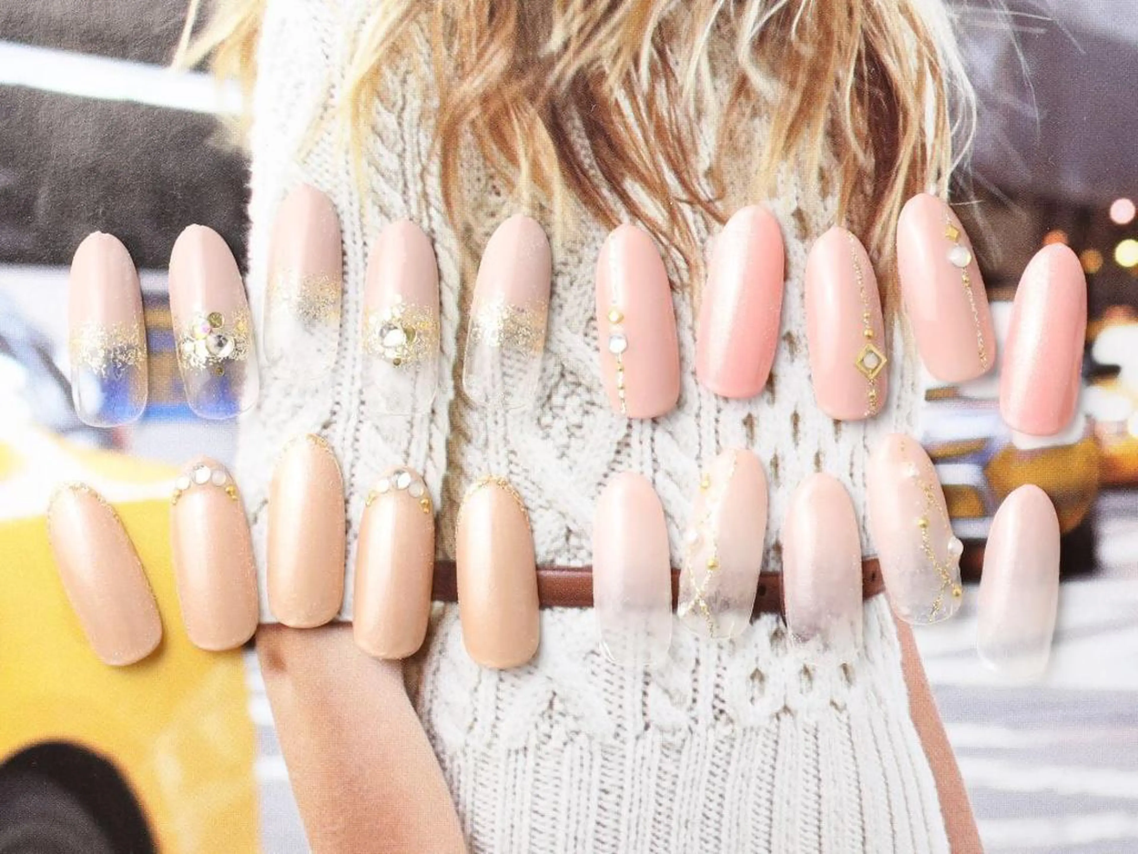 チップ長さ出し10本 + シンプルコース【オフ込】の写真