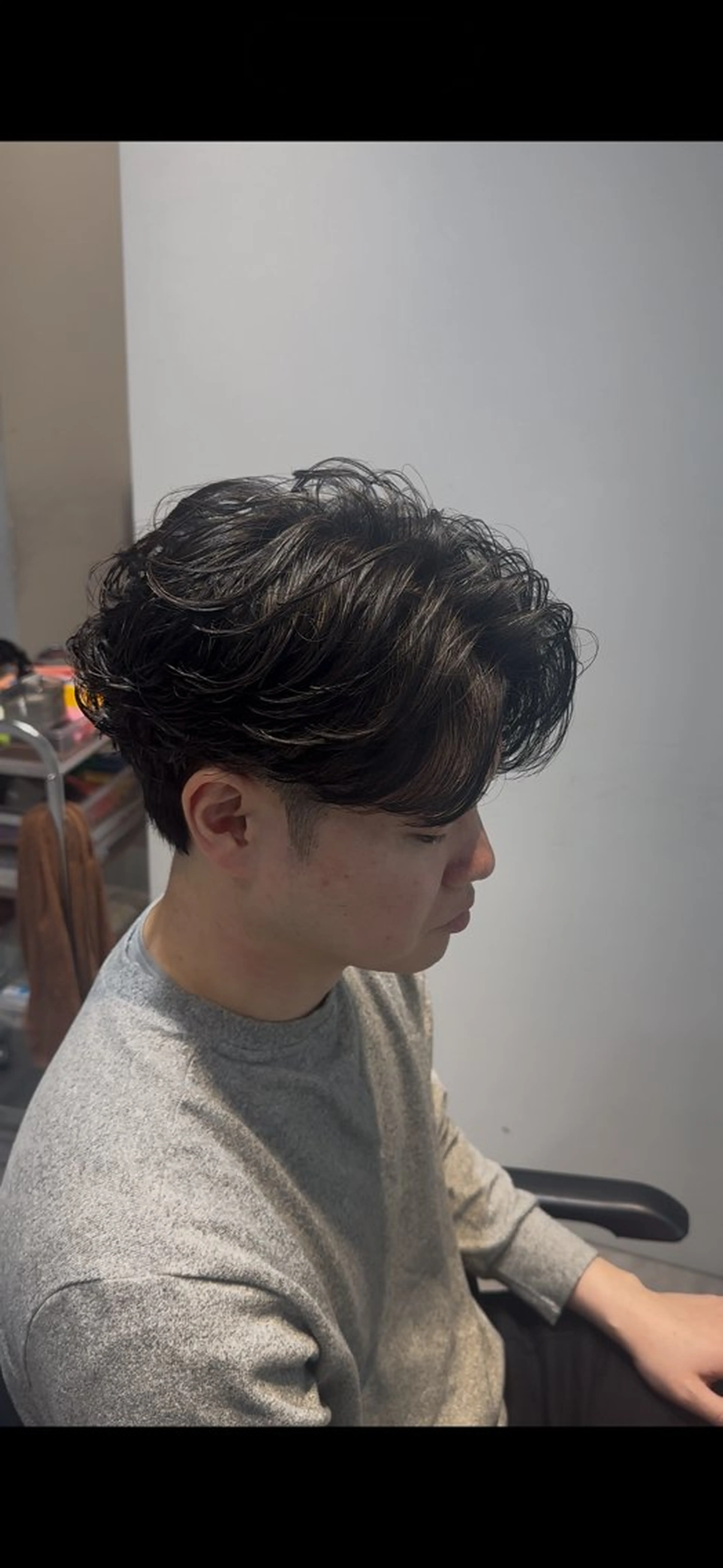 ショート パーマ 似合わせパーマ🔥 河浪  大智のヘアスタイル