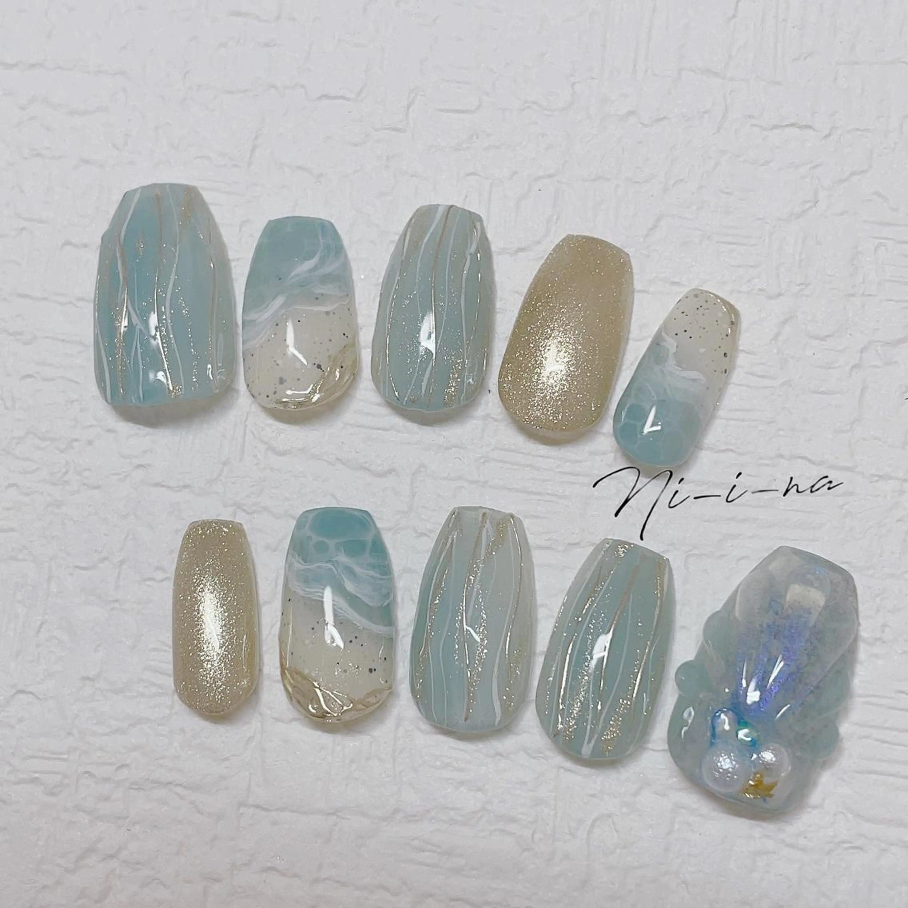 ネイル ハンドネイル nail salon Ni-i-naのネイルデザイン