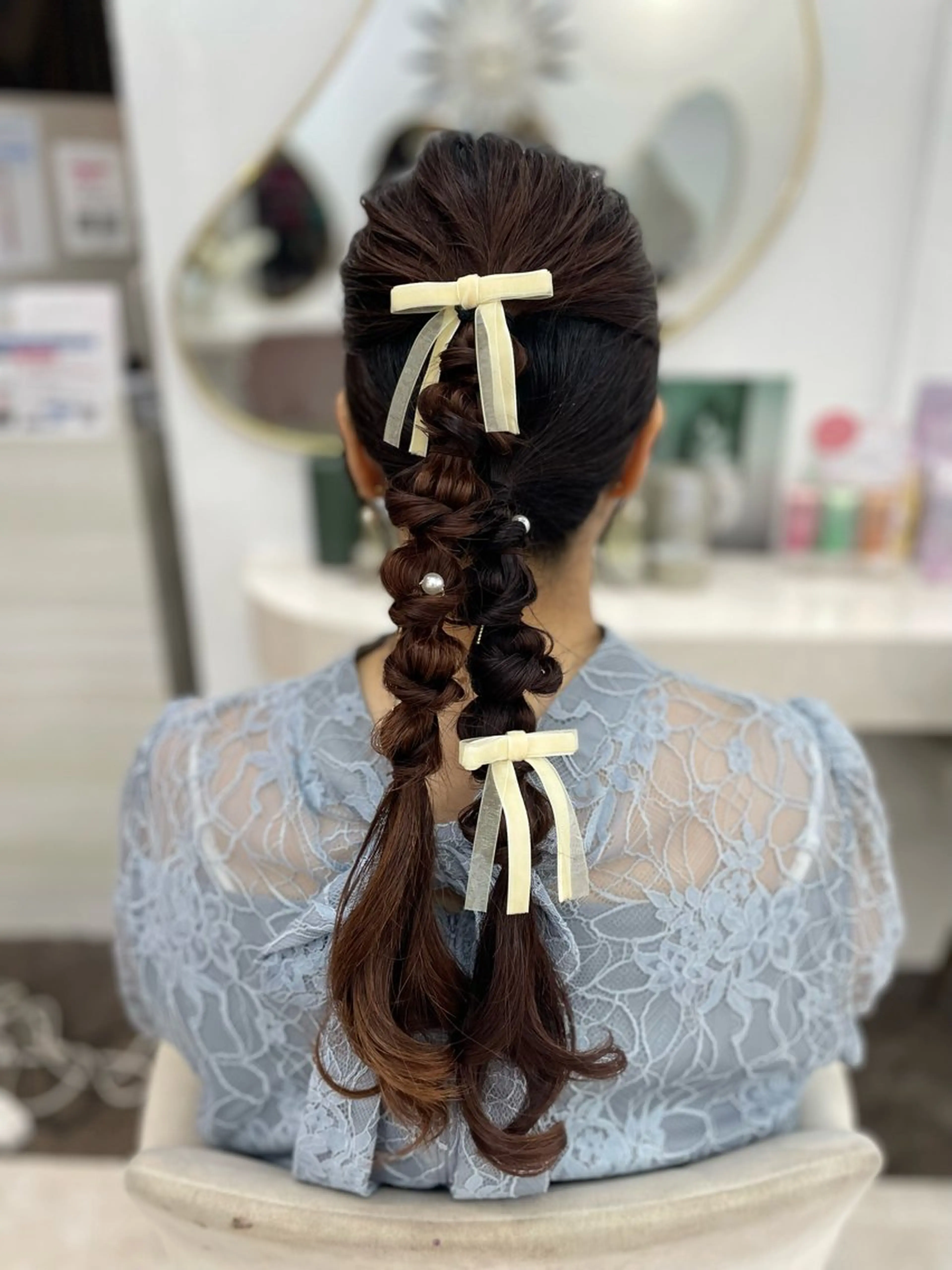 ヘアアレンジ 🍀みちか🍀 lovis💕モデルのヘアスタイル