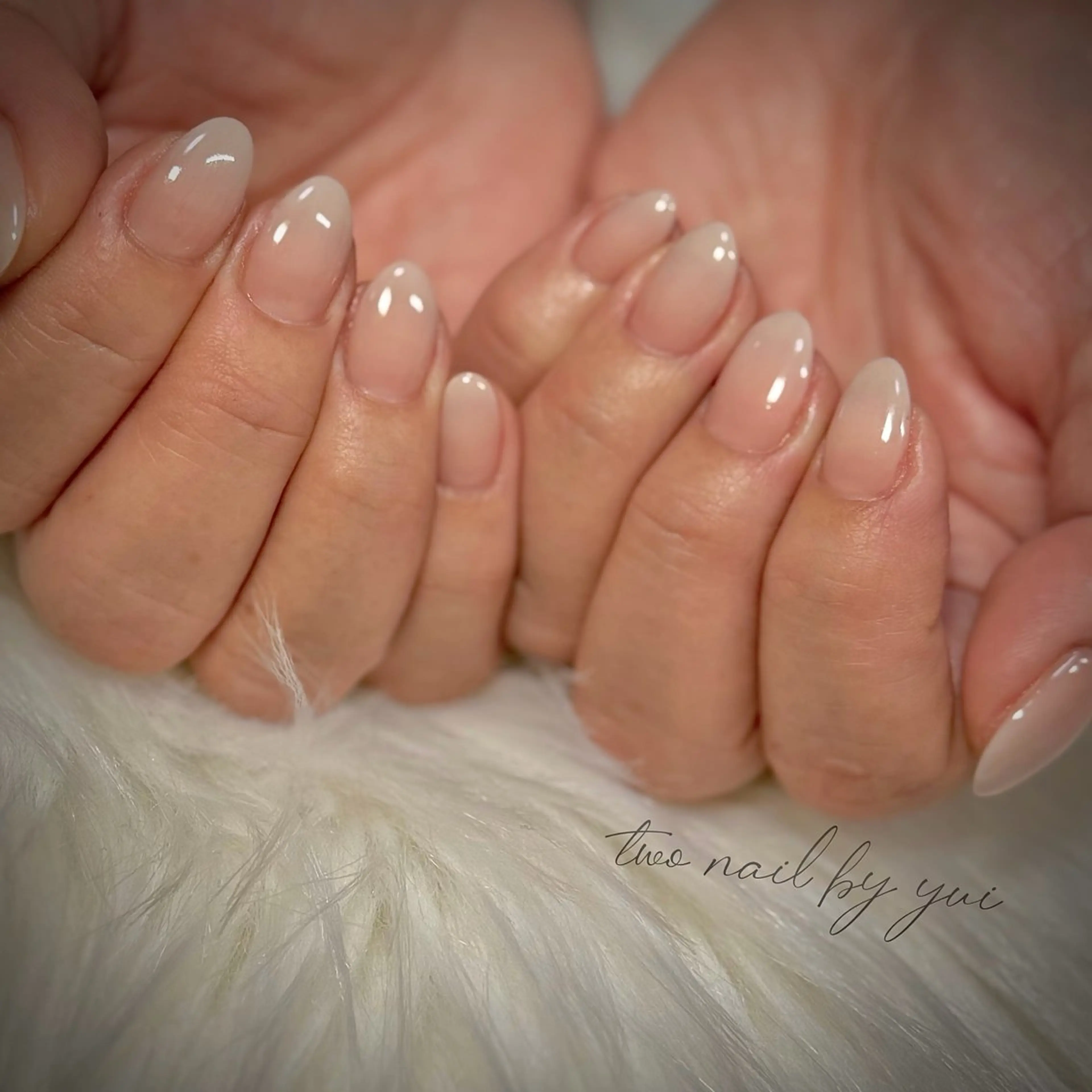 ネイル アートネイル ネイルチップ ホワイト ハンドネイル two nailのネイルデザイン