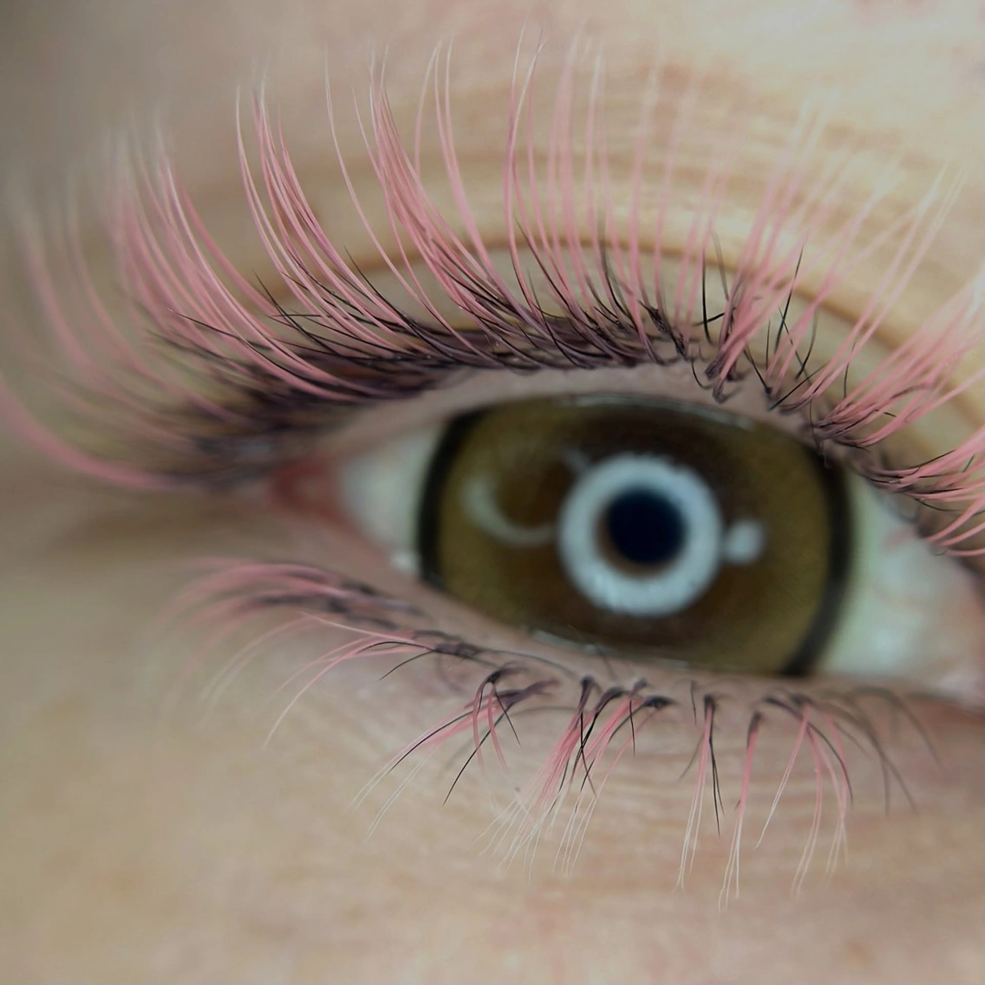 マツエク・マツパ フラットラッシュ まつげパーマ 一重×まつ毛パーマ マツエク OKIKA所属・【OKIKA】 らん🦖🌈🧡のマツエク・マツパデザイン