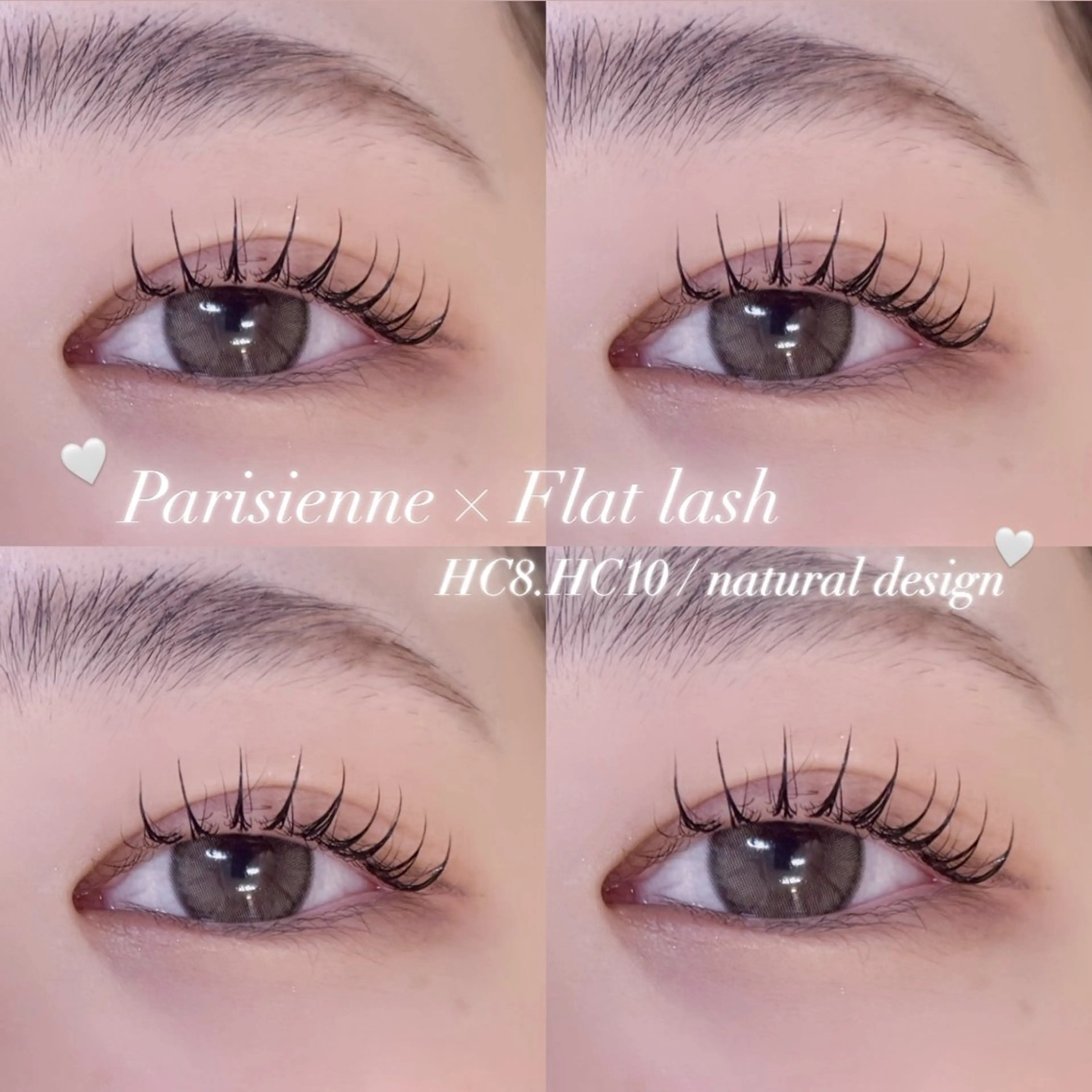 パリエク 🩶 パリジェンヌ×フラットラッシュ 60本 🩶の写真