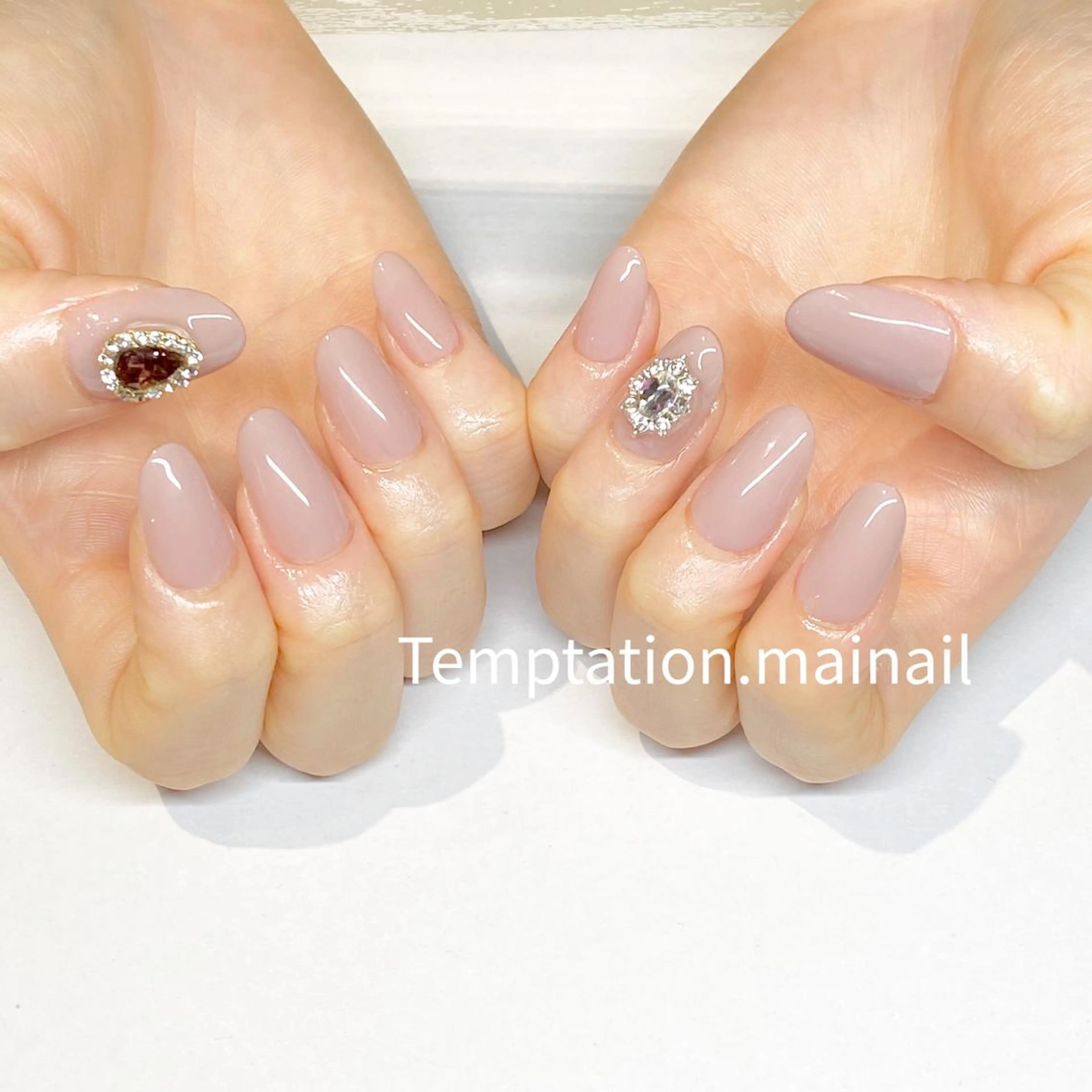 ネイル 韓国ネイル Temptation mainailのネイルデザイン