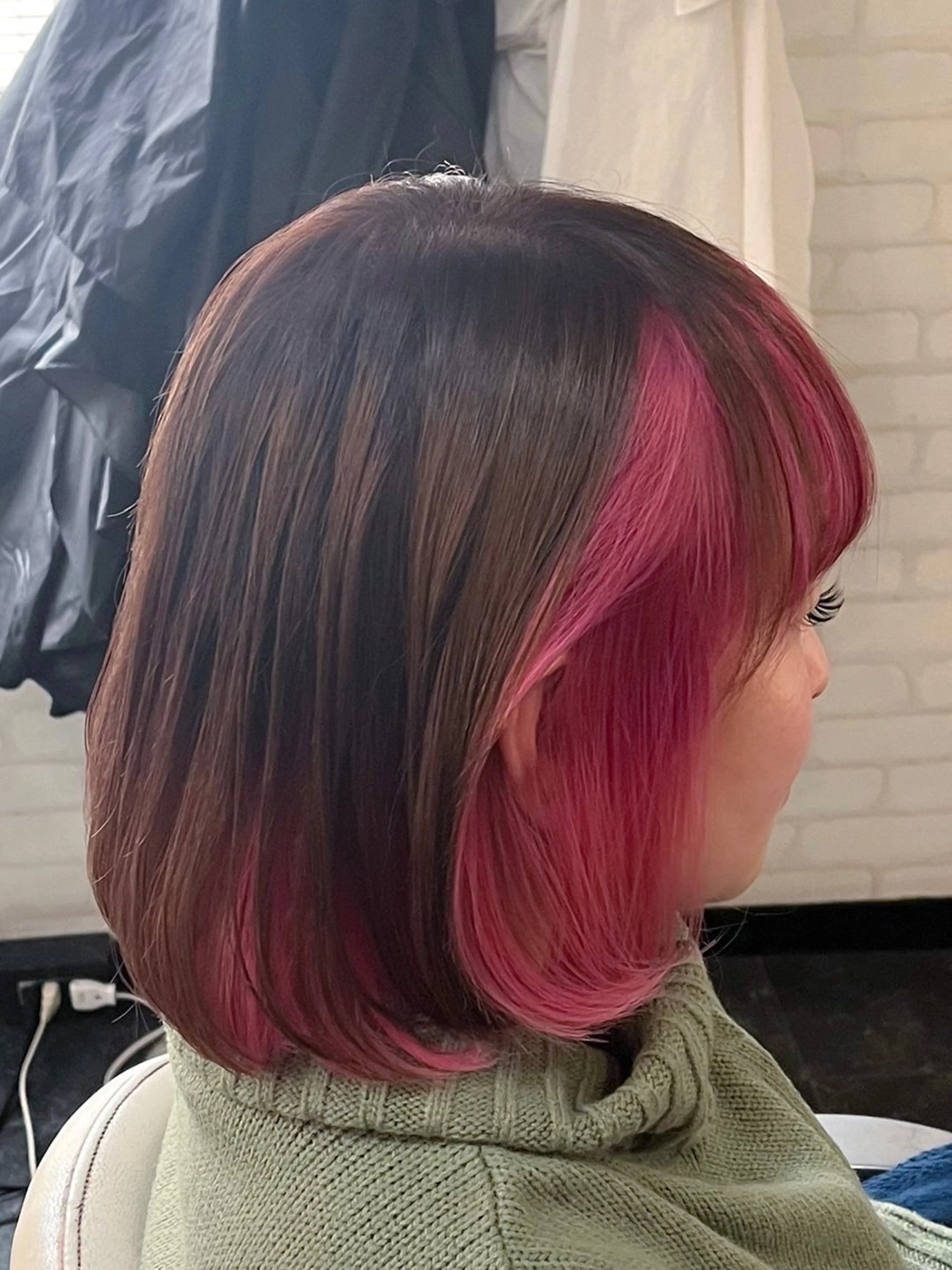 ショート カラー ブリーチ ケアブリーチ ケアカラー ピンクカラー カット ヘアカラー Kimura Shinyaのヘアスタイル