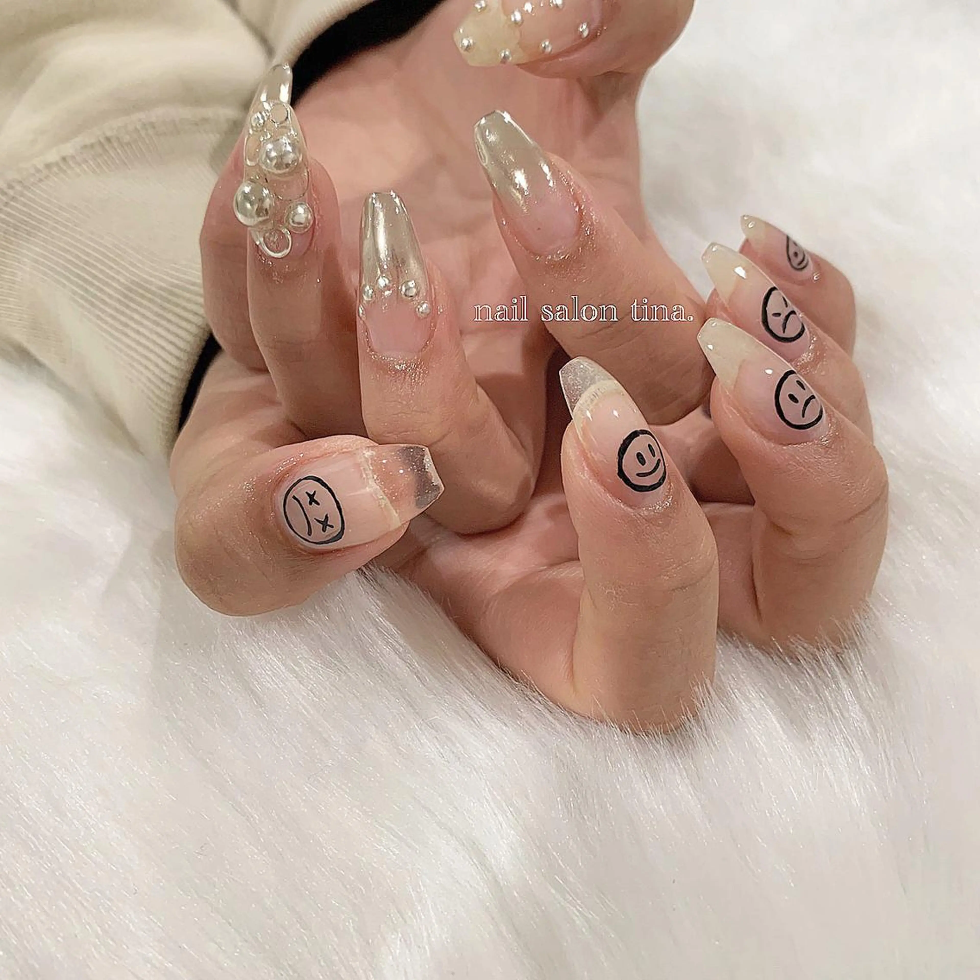 ネイル nail salon tina.所属・中山 はづきのネイルデザイン